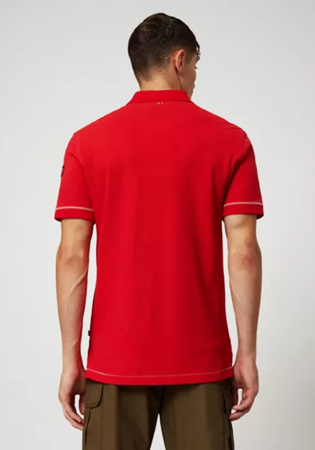 Men's Polo Shirts Napapijri Red