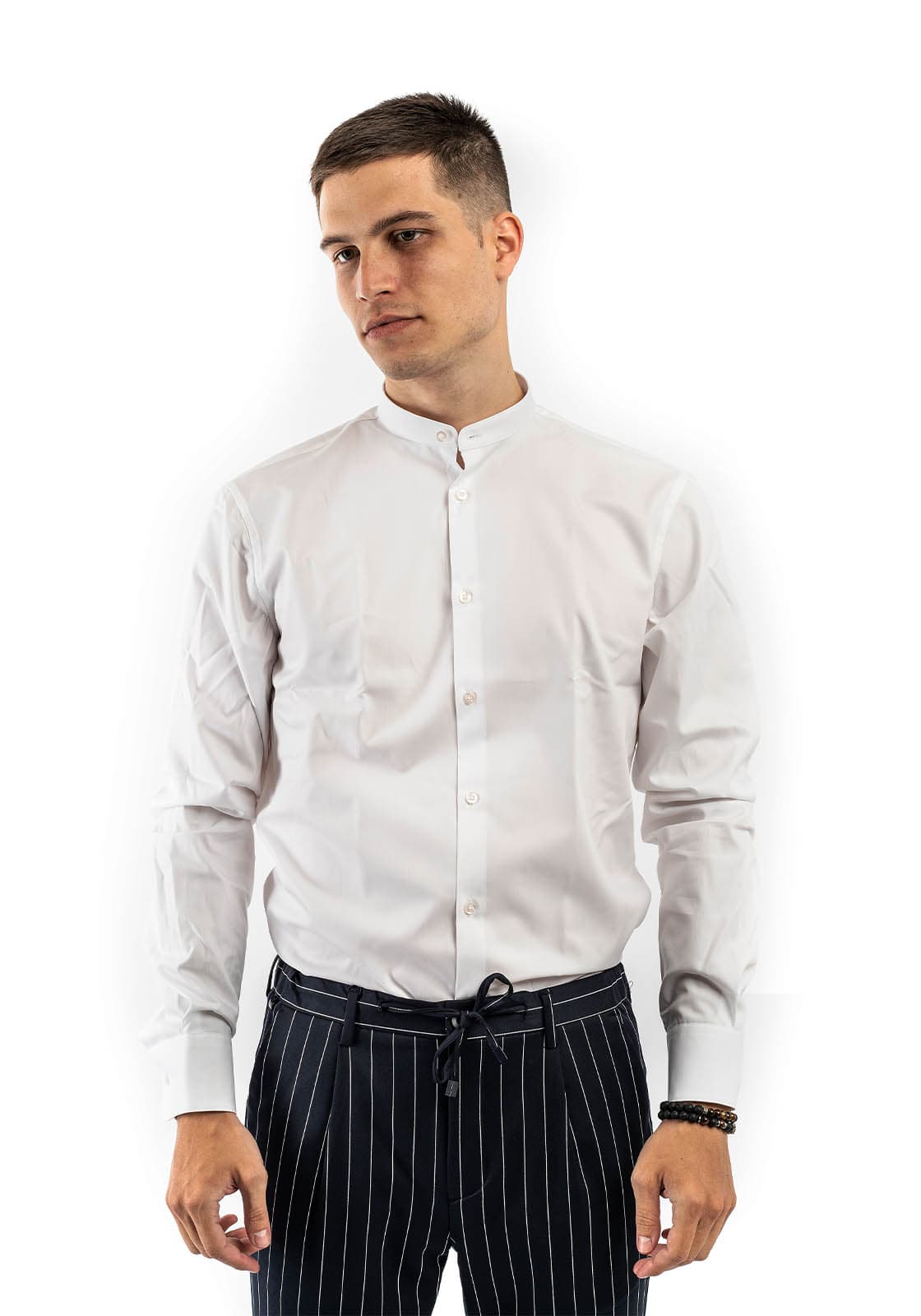 Men's Shirts Fragosto White