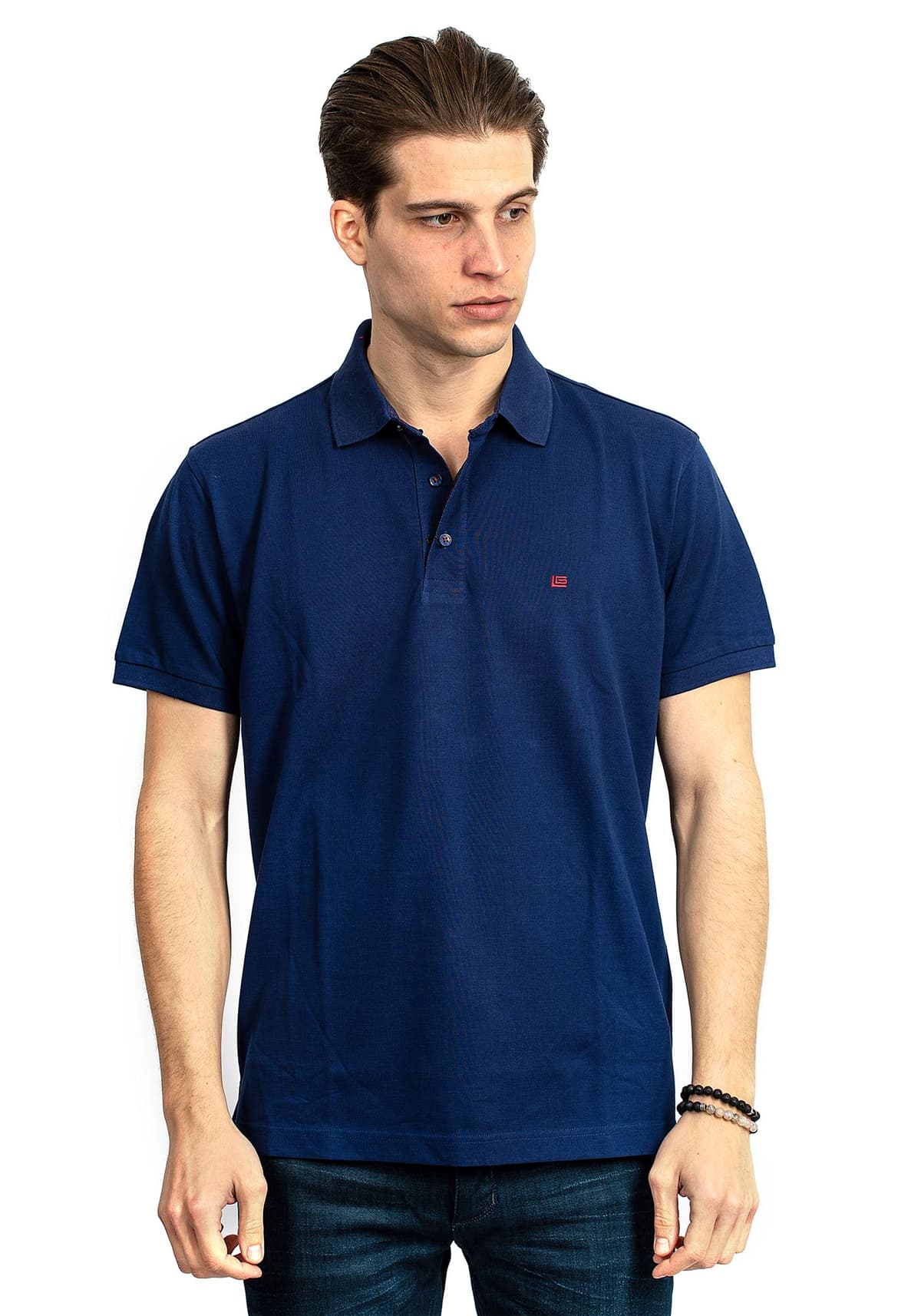 Men's Polo Shirts Guy Laroche Blue