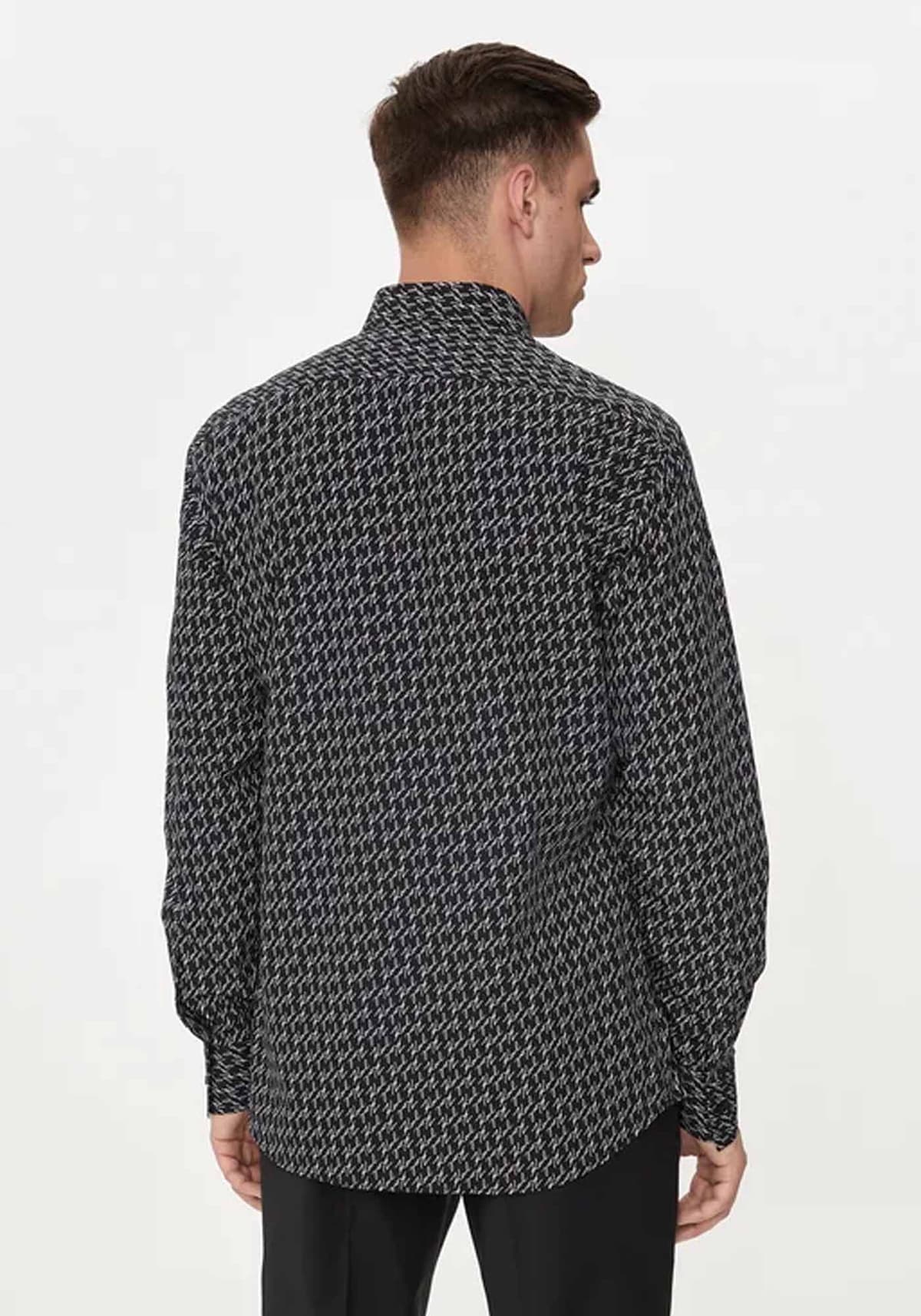 Men's Shirts Karl Lagerfeld Black