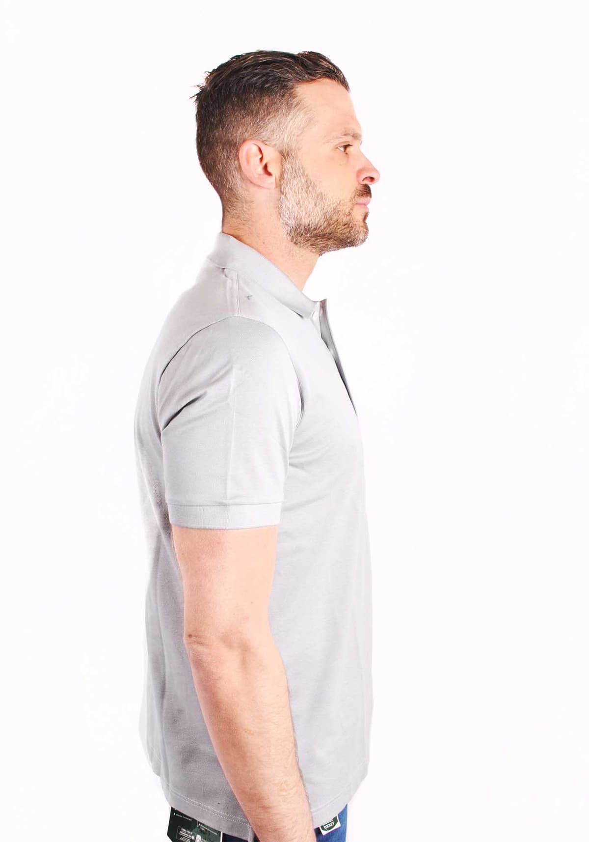 Men's Polo Shirts Nino Marini Gray