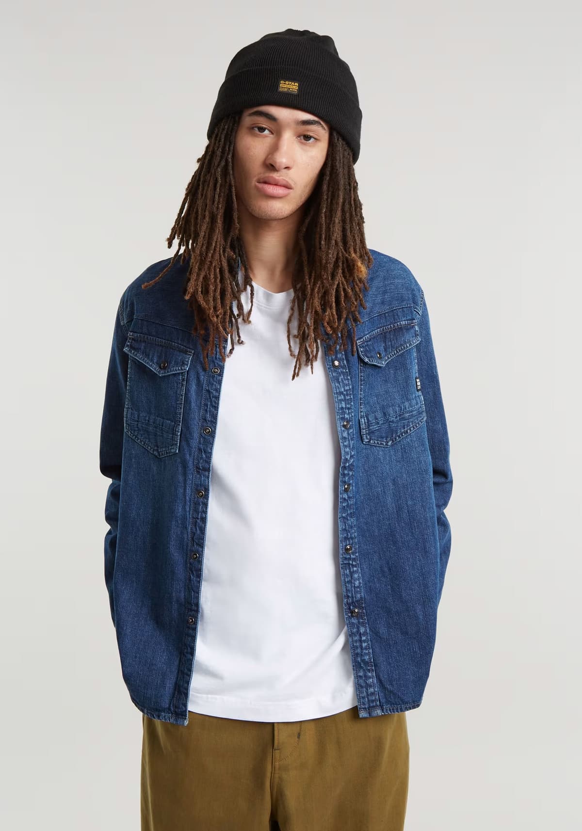 Men's Shirts G-Star Raw Blue