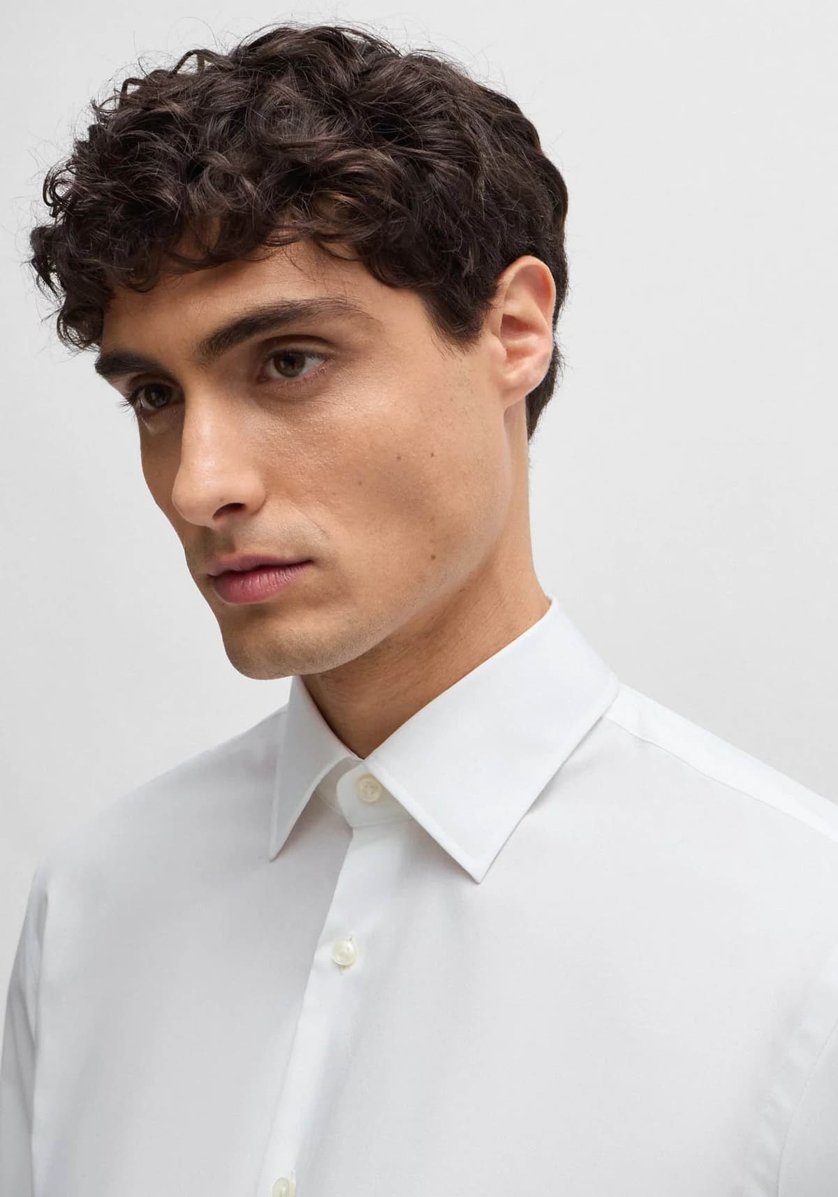 Men's Shirts Boss White