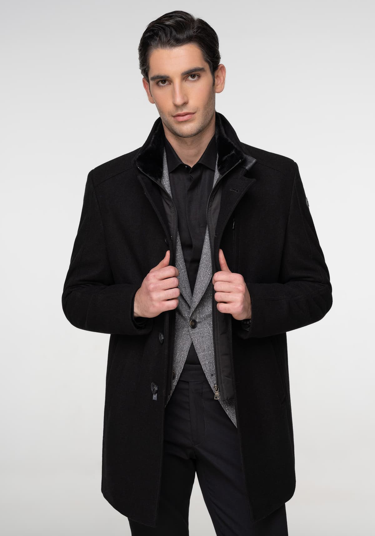 Men's Coats Fragosto Black