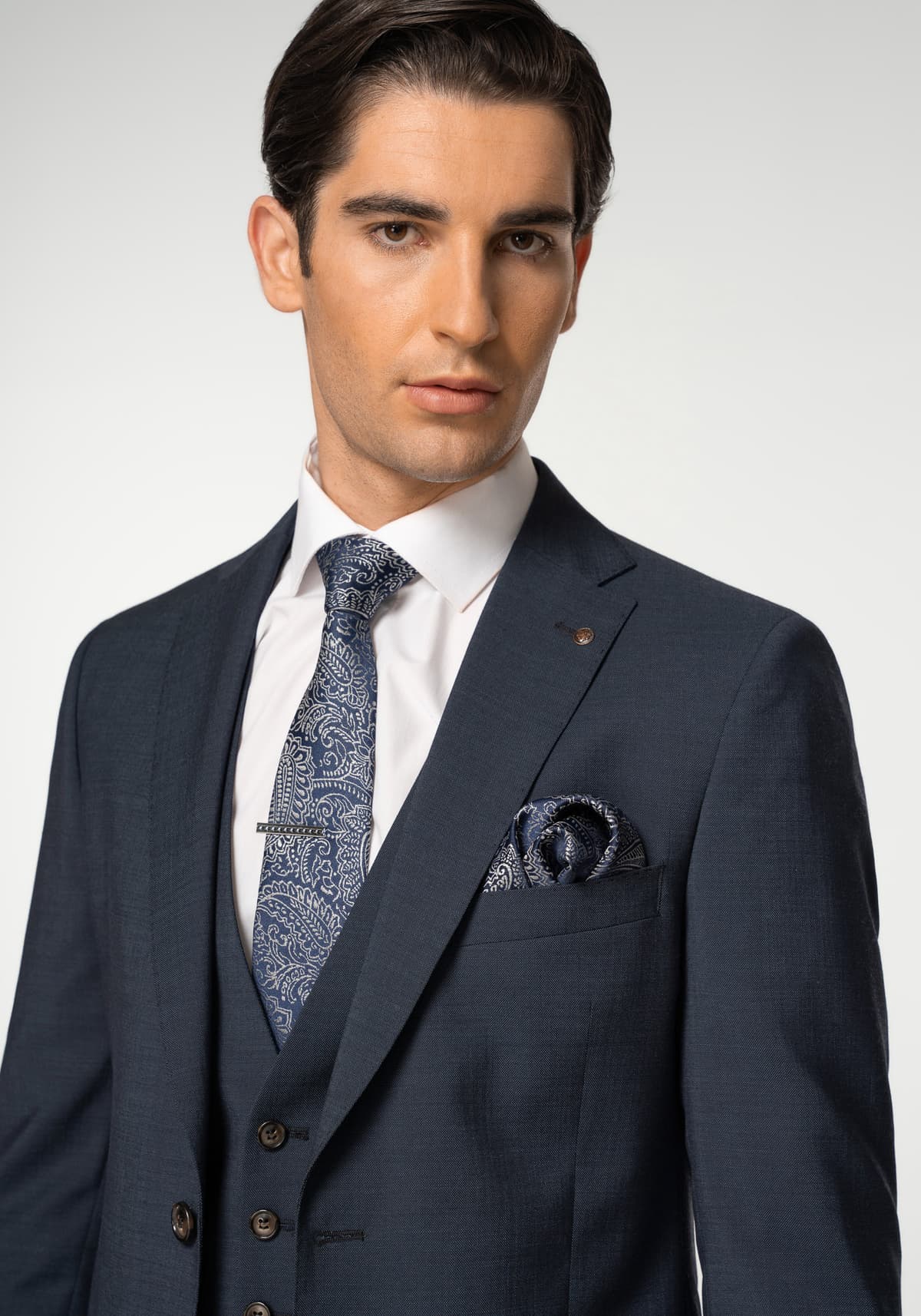 Men's Suits Fragosto Blue