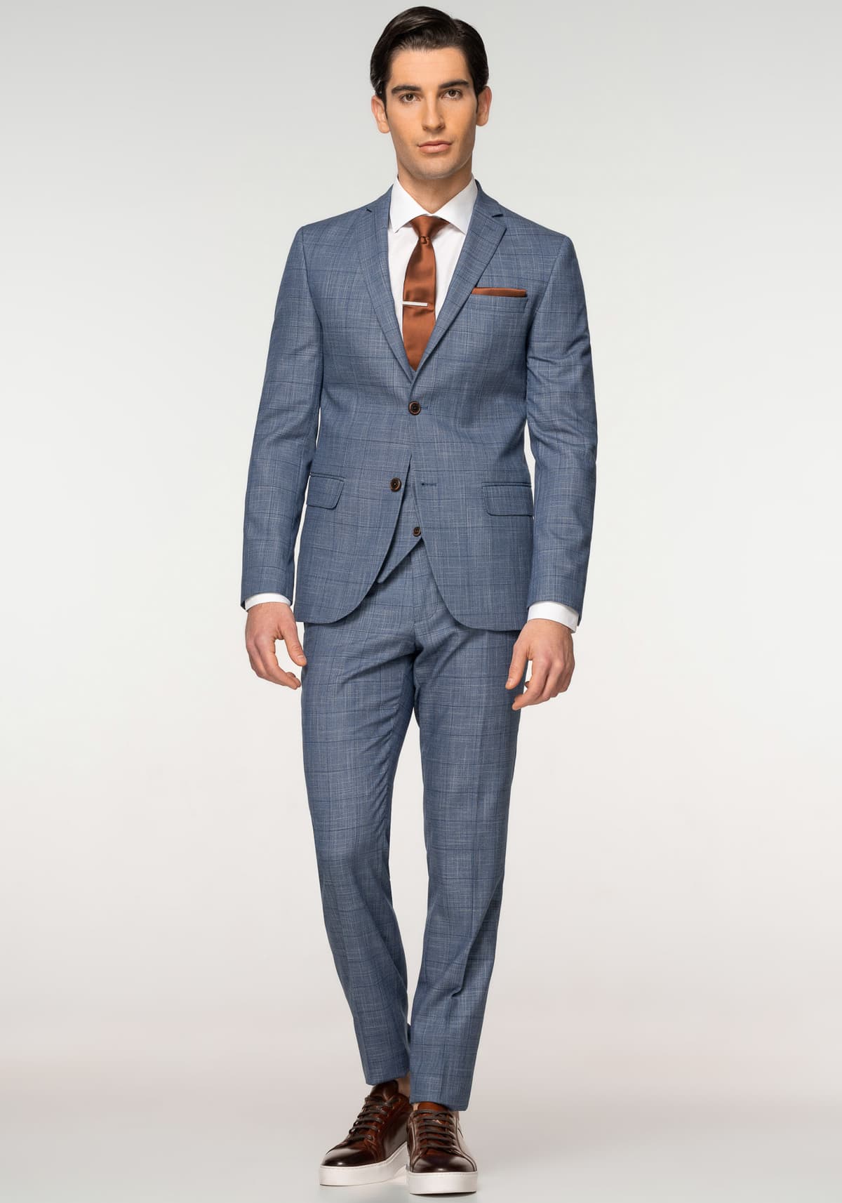 Men's Suits Fragosto Gray