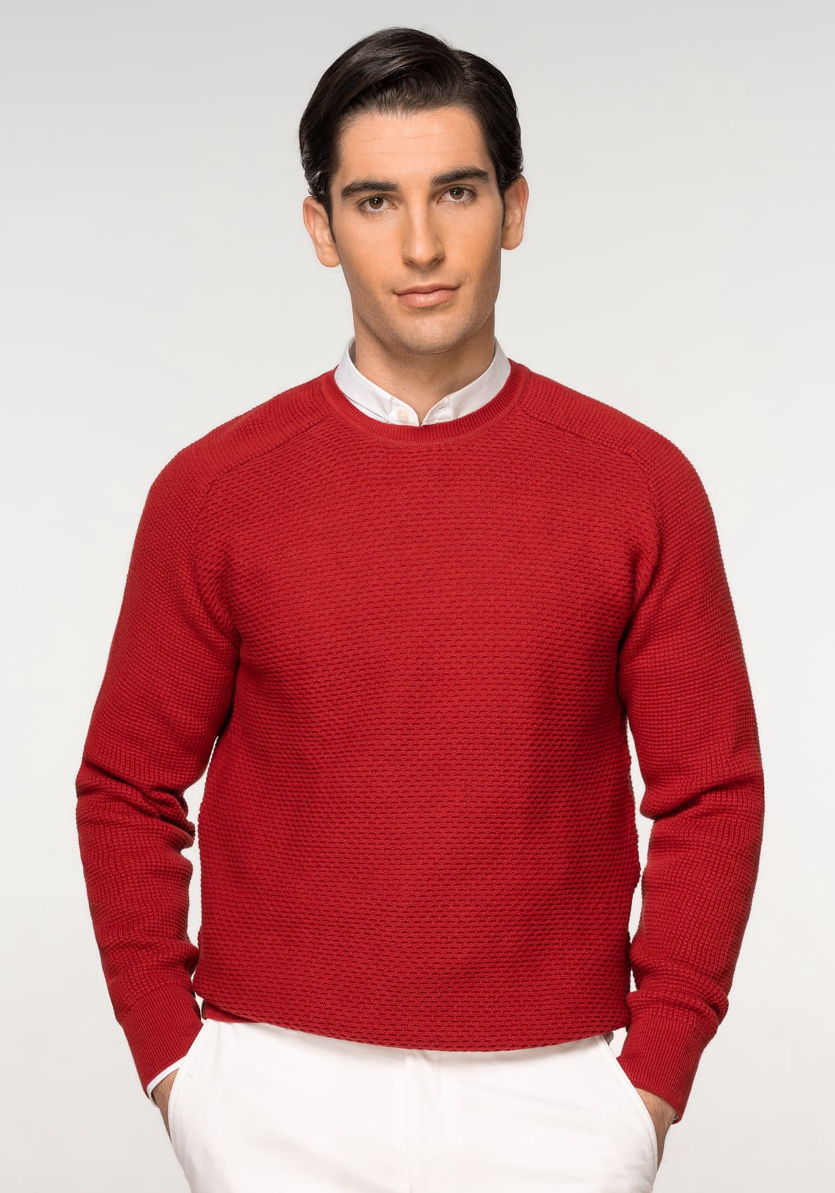 Men's Sweaters Artisti Italiani White
