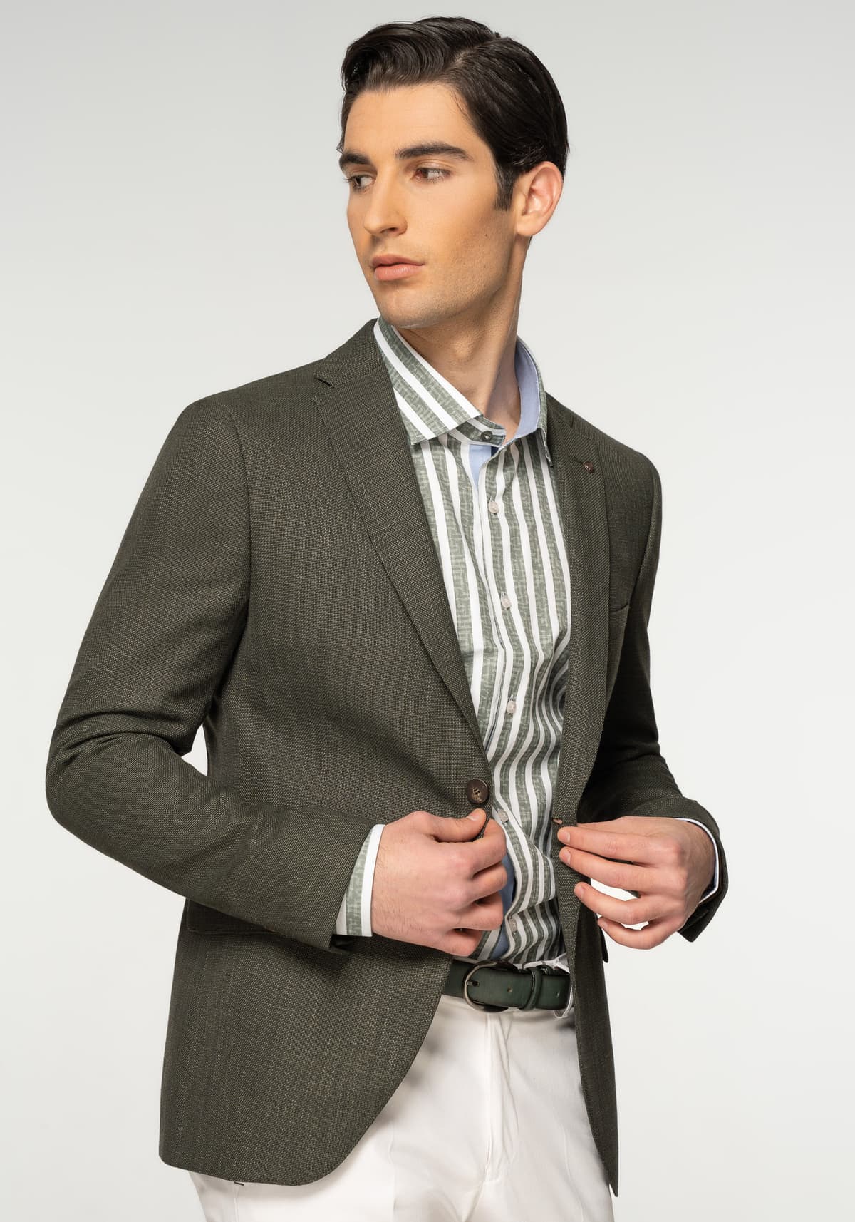 Men's Blazers Fragosto Green