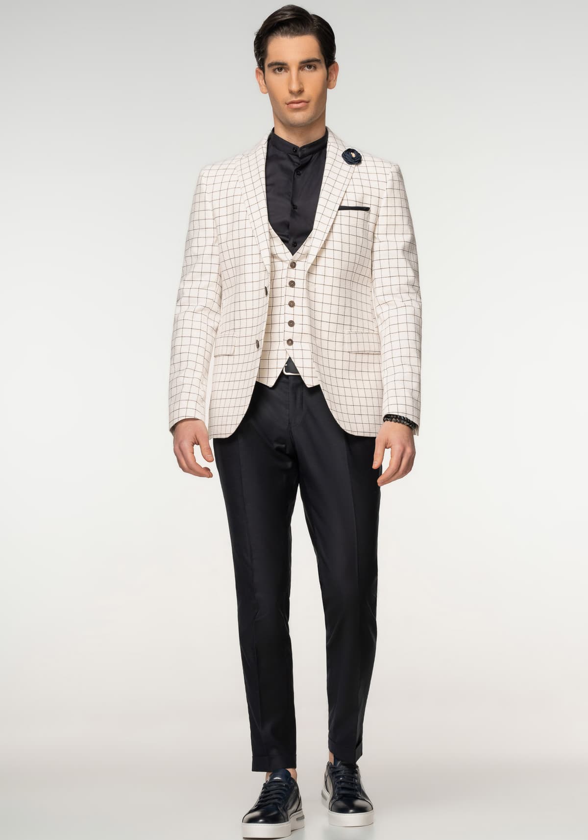 Men's Blazers Fragosto White