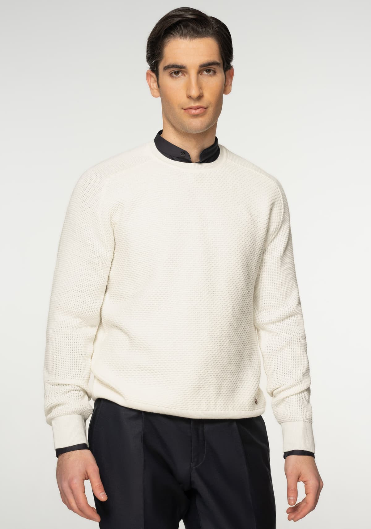 Men's Sweaters Artisti Italiani White