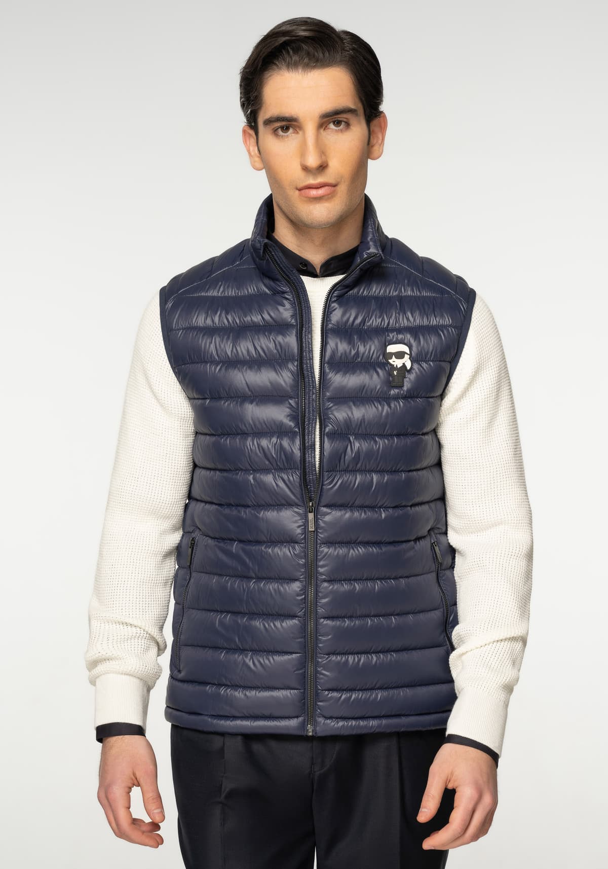 Men's Vests Karl Lagerfeld Blue