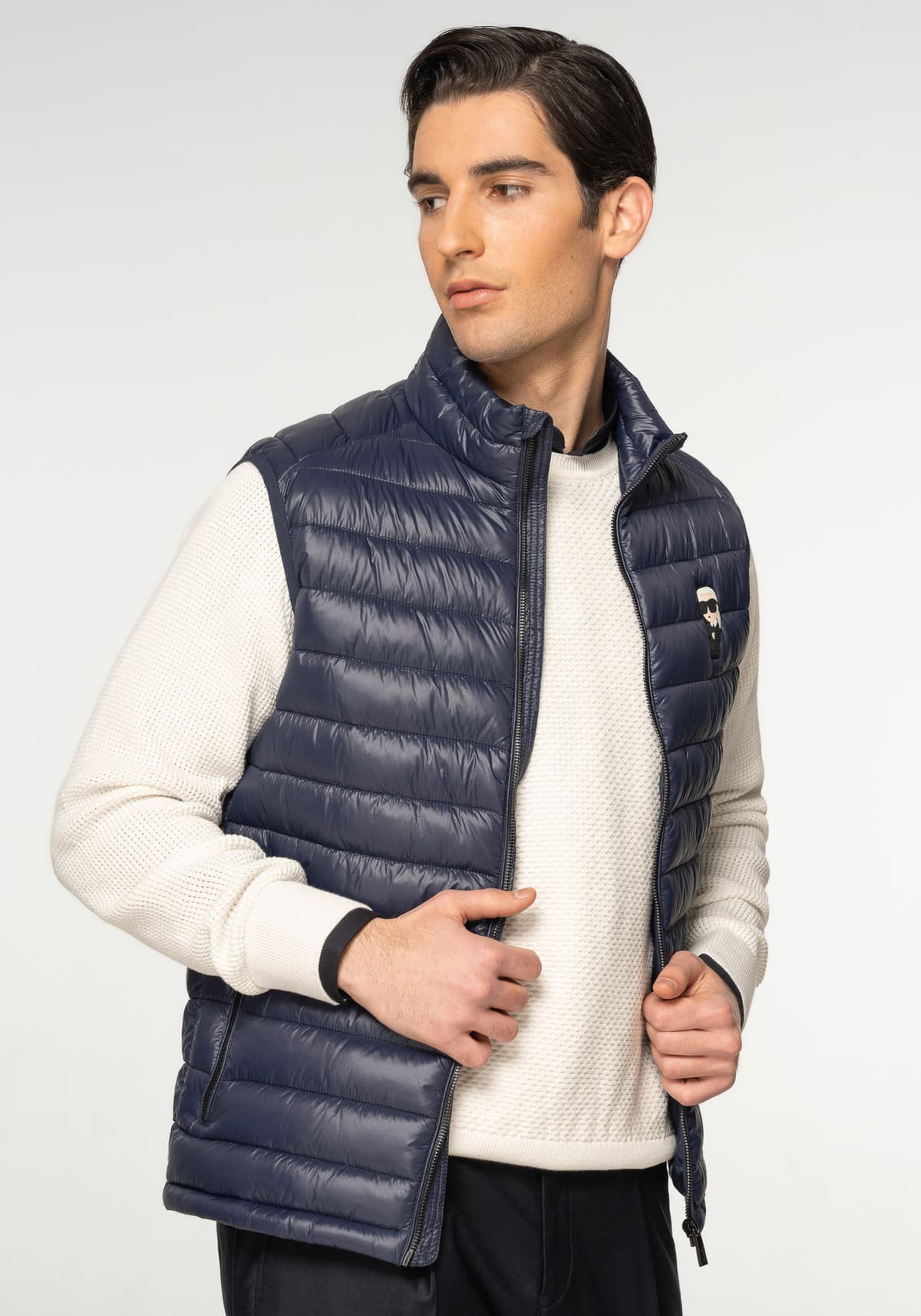 Men's Vests Karl Lagerfeld Blue
