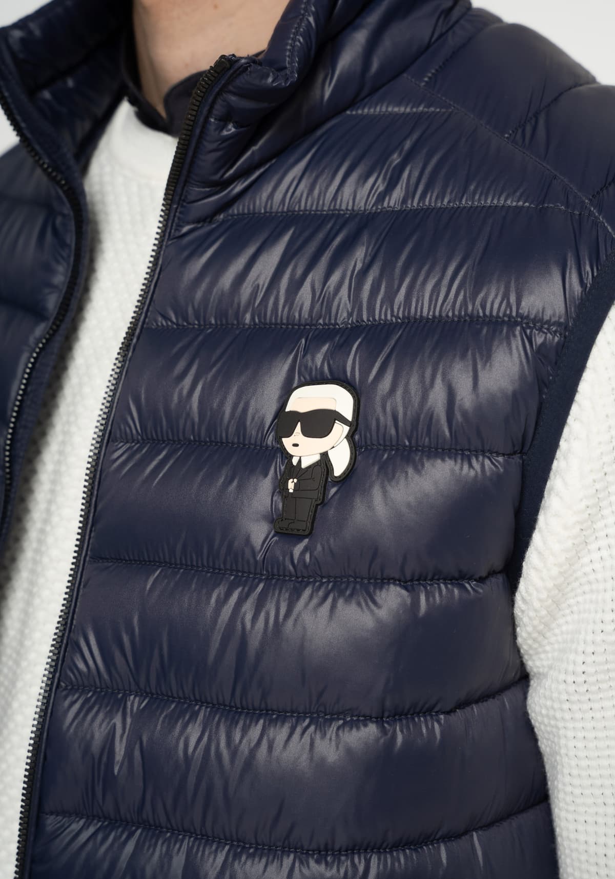 Men's Vests Karl Lagerfeld Blue