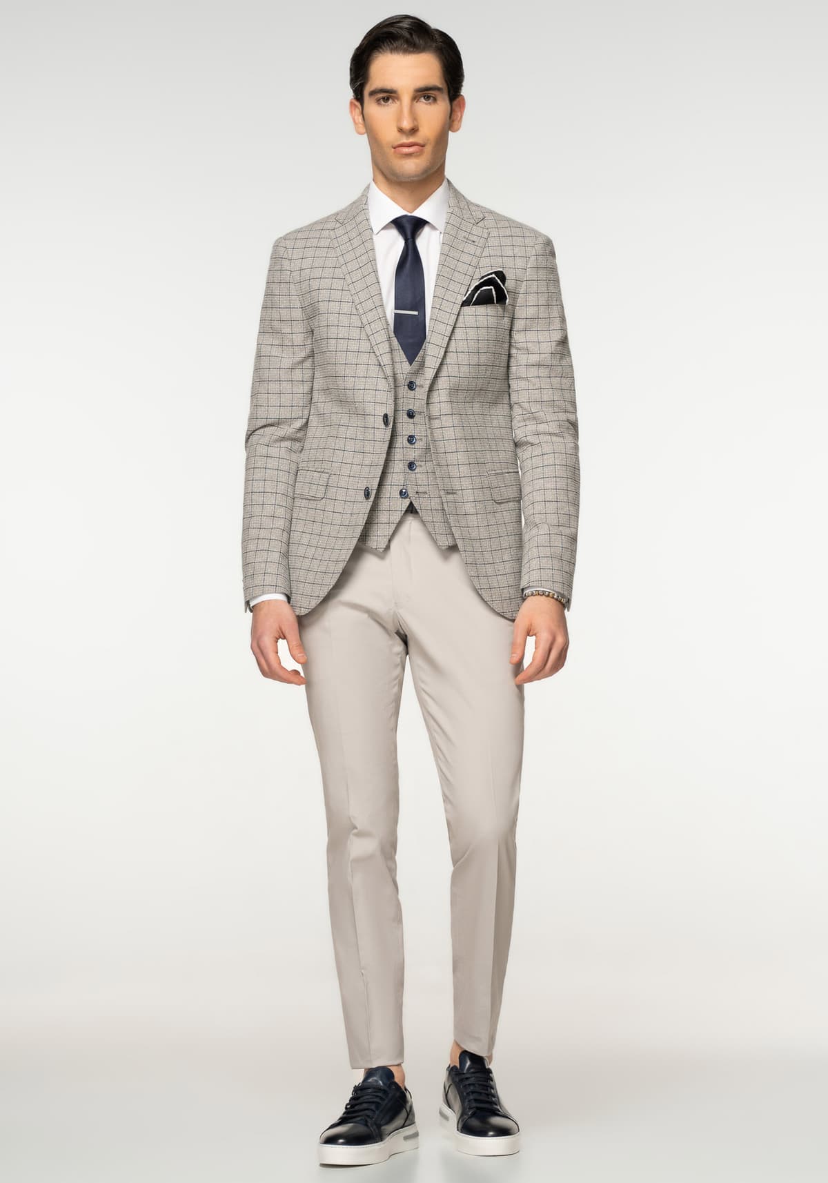 Men's Blazers Fragosto Gray
