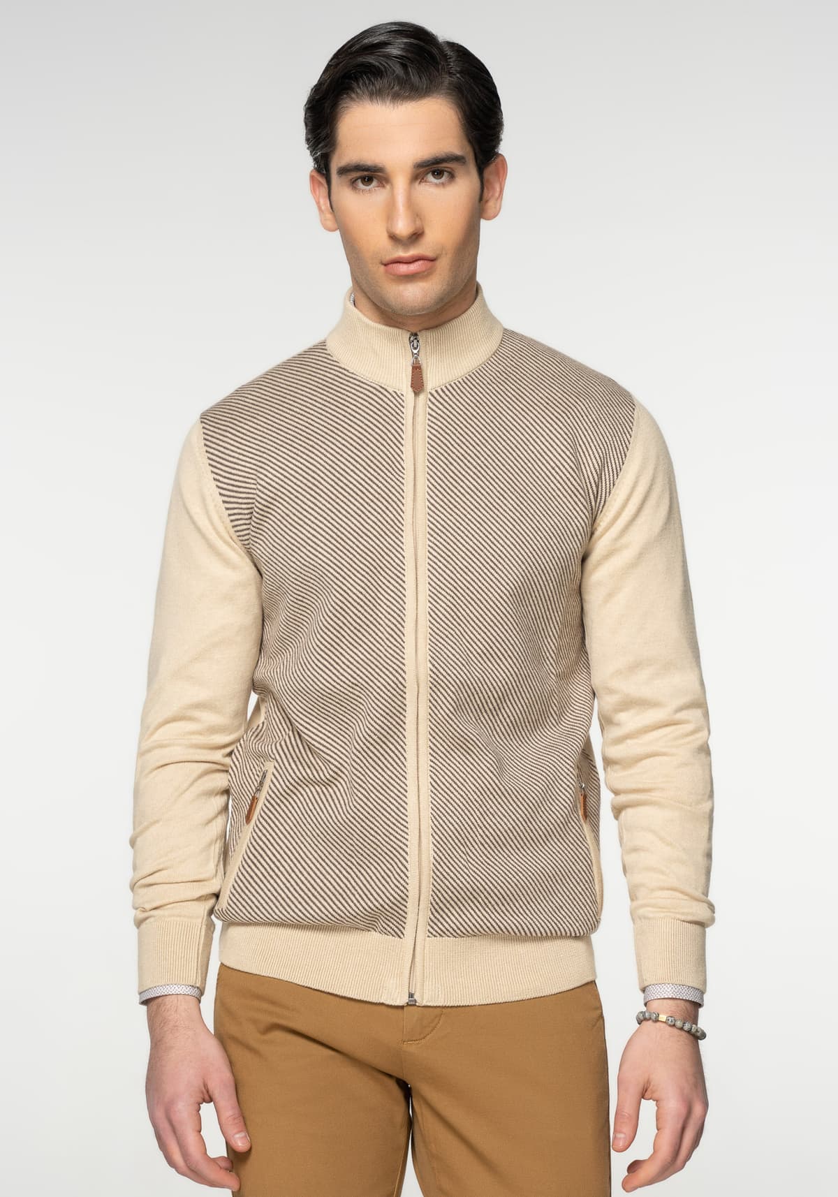 Men's Hoodies & Sweatshirts Artisti Italiani Beige