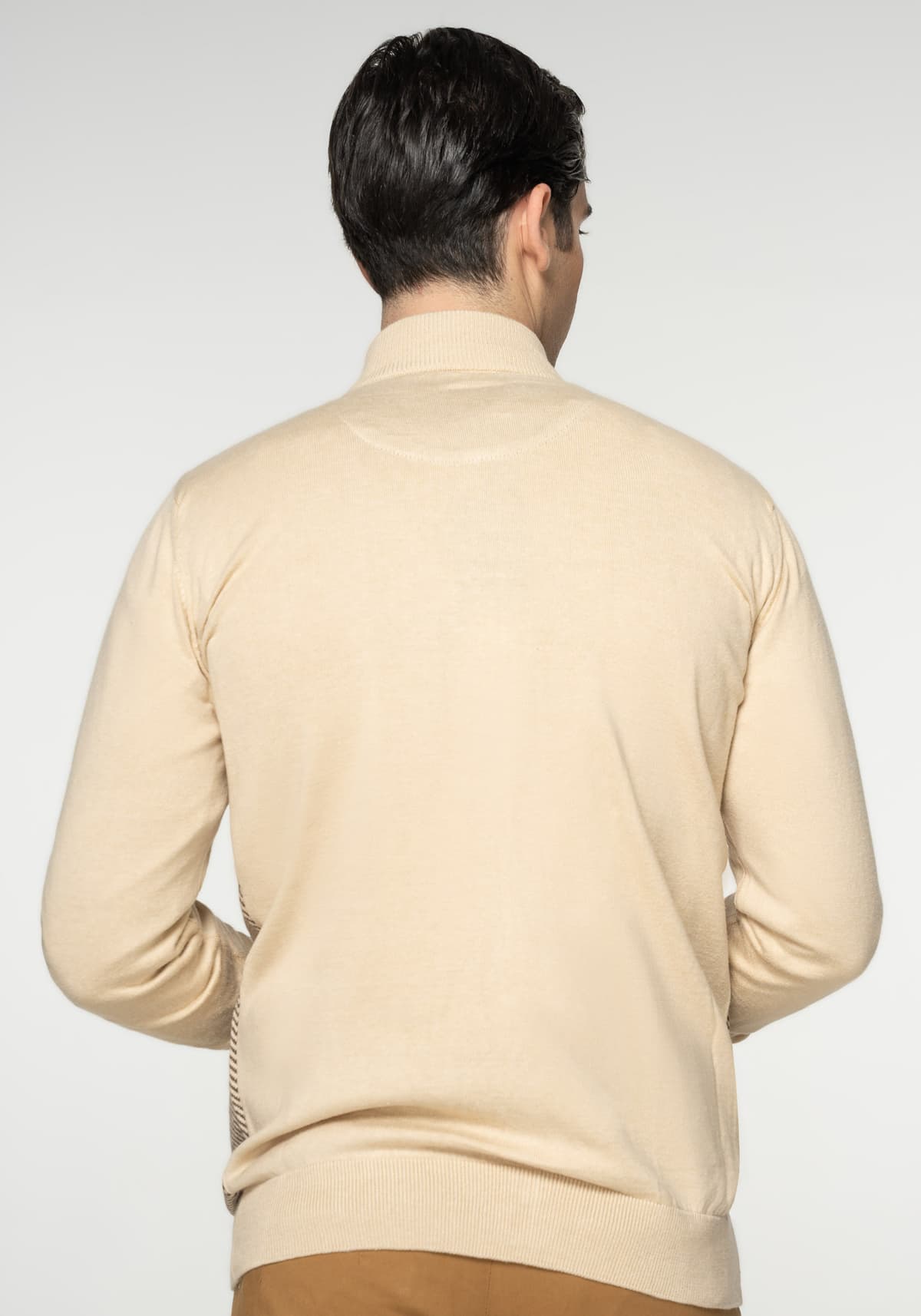 Men's Cardigans Artisti Italiani Beige