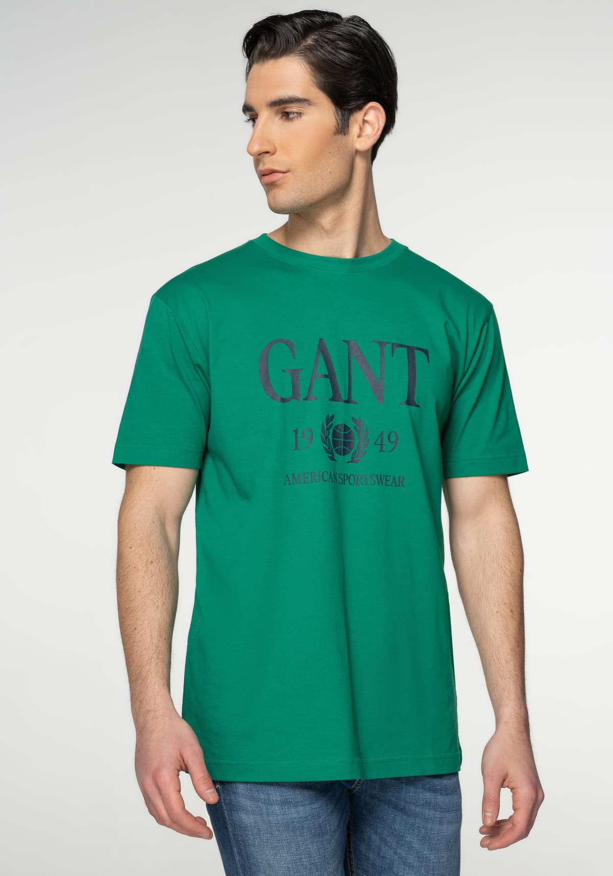Men's T-Shirts Gant Green
