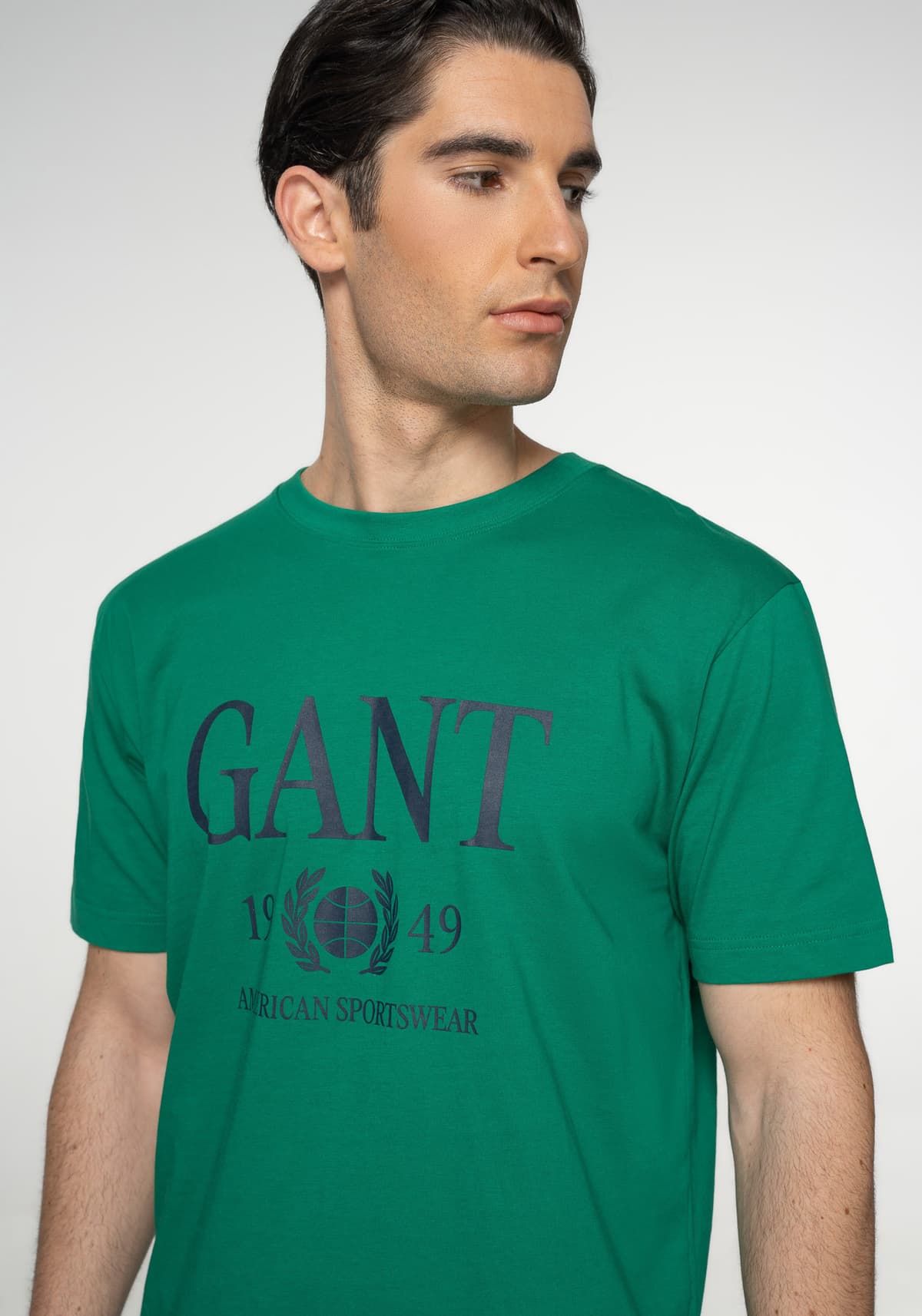 Men's T-Shirts Gant Green