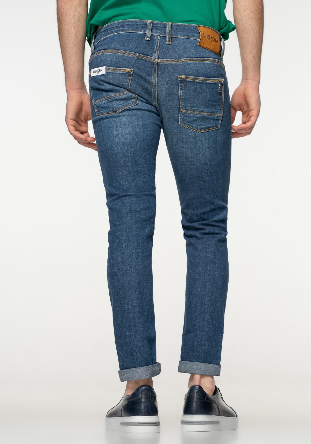Men's Jeans Uniform Blue