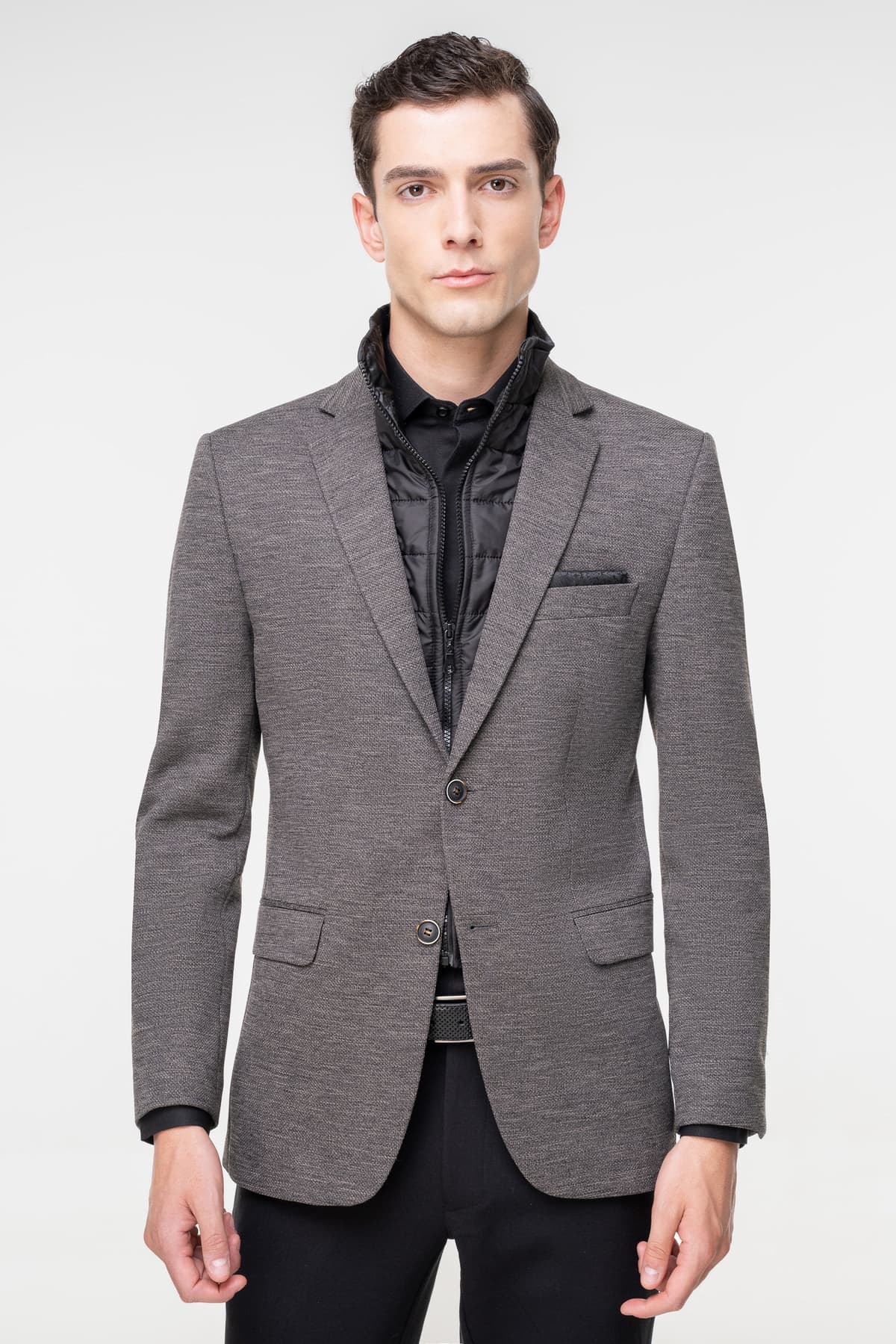 Men's Blazers Fragosto Gray
