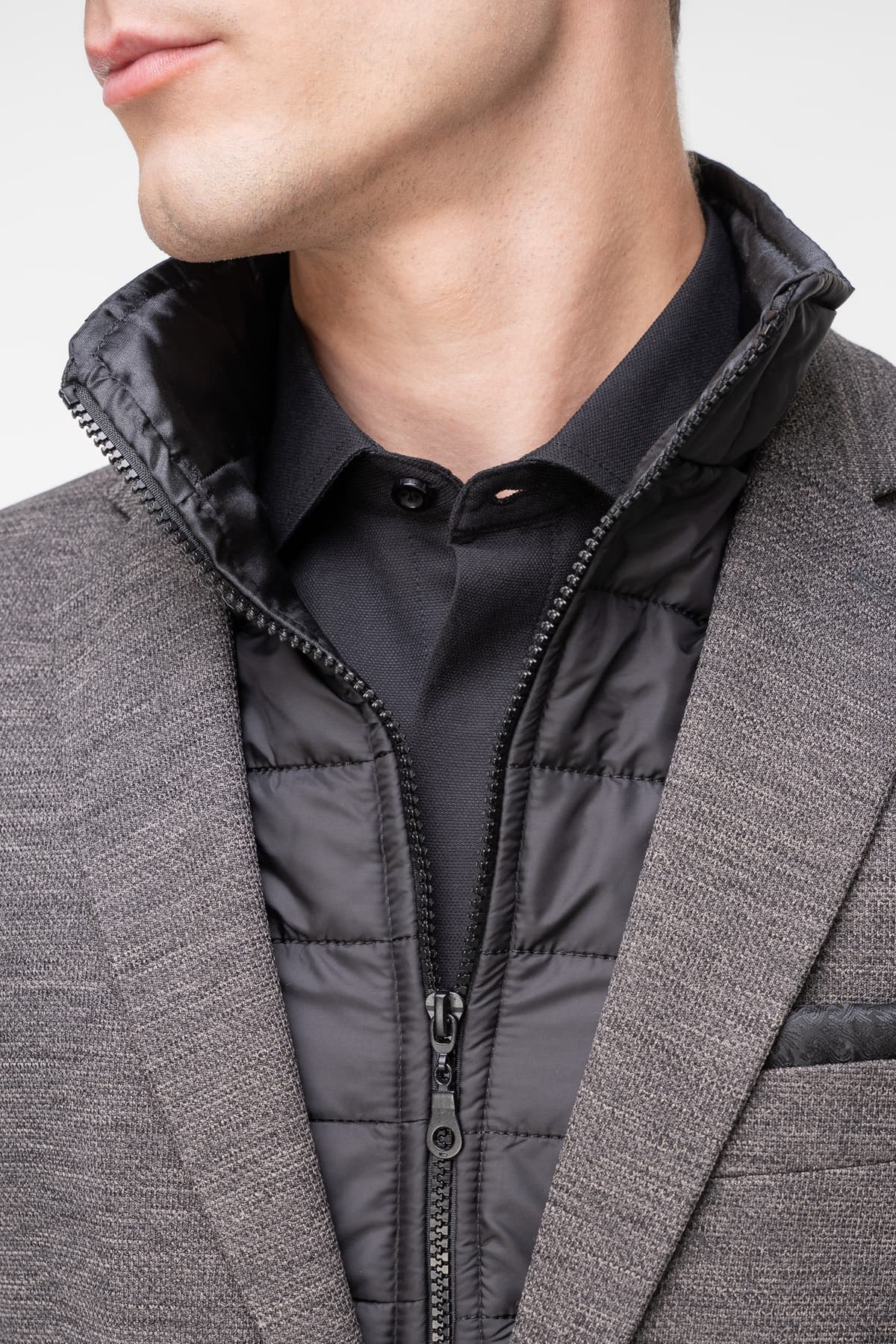 Men's Blazers Fragosto Gray