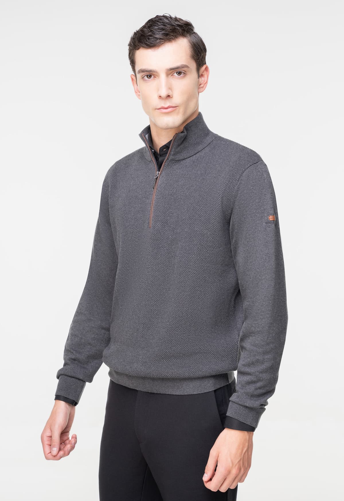 Men's Knitwear Redmond Gray