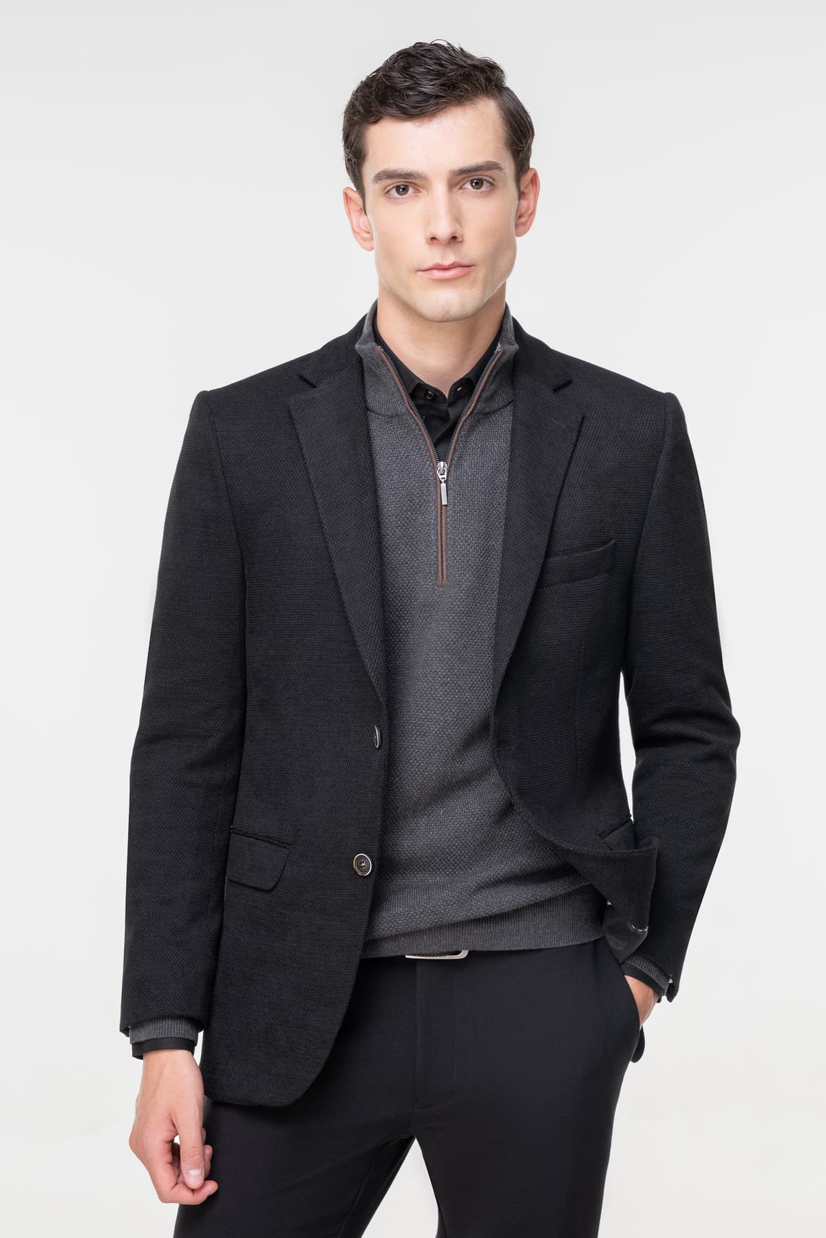 Men's Blazers Fragosto Black