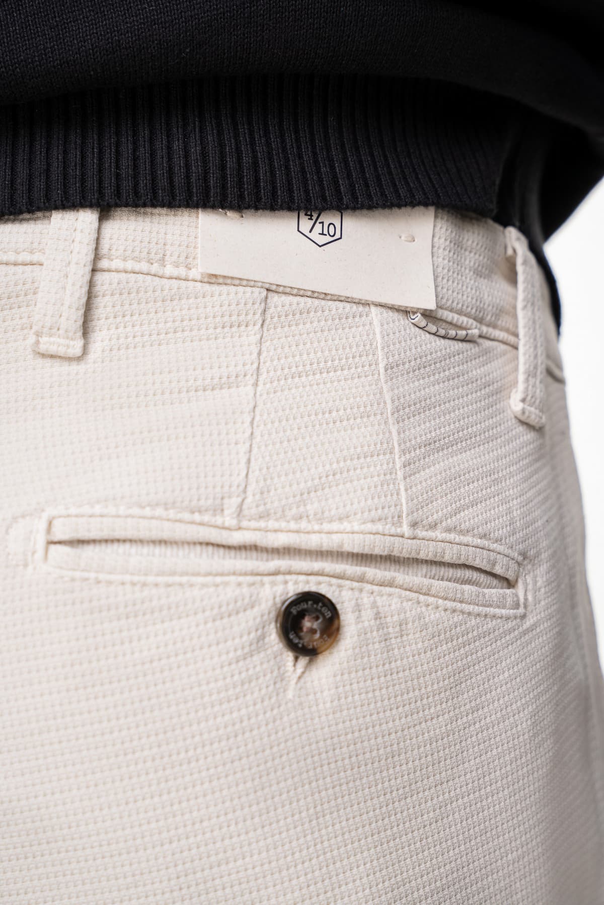 Men's Pants Four.ten Ecru