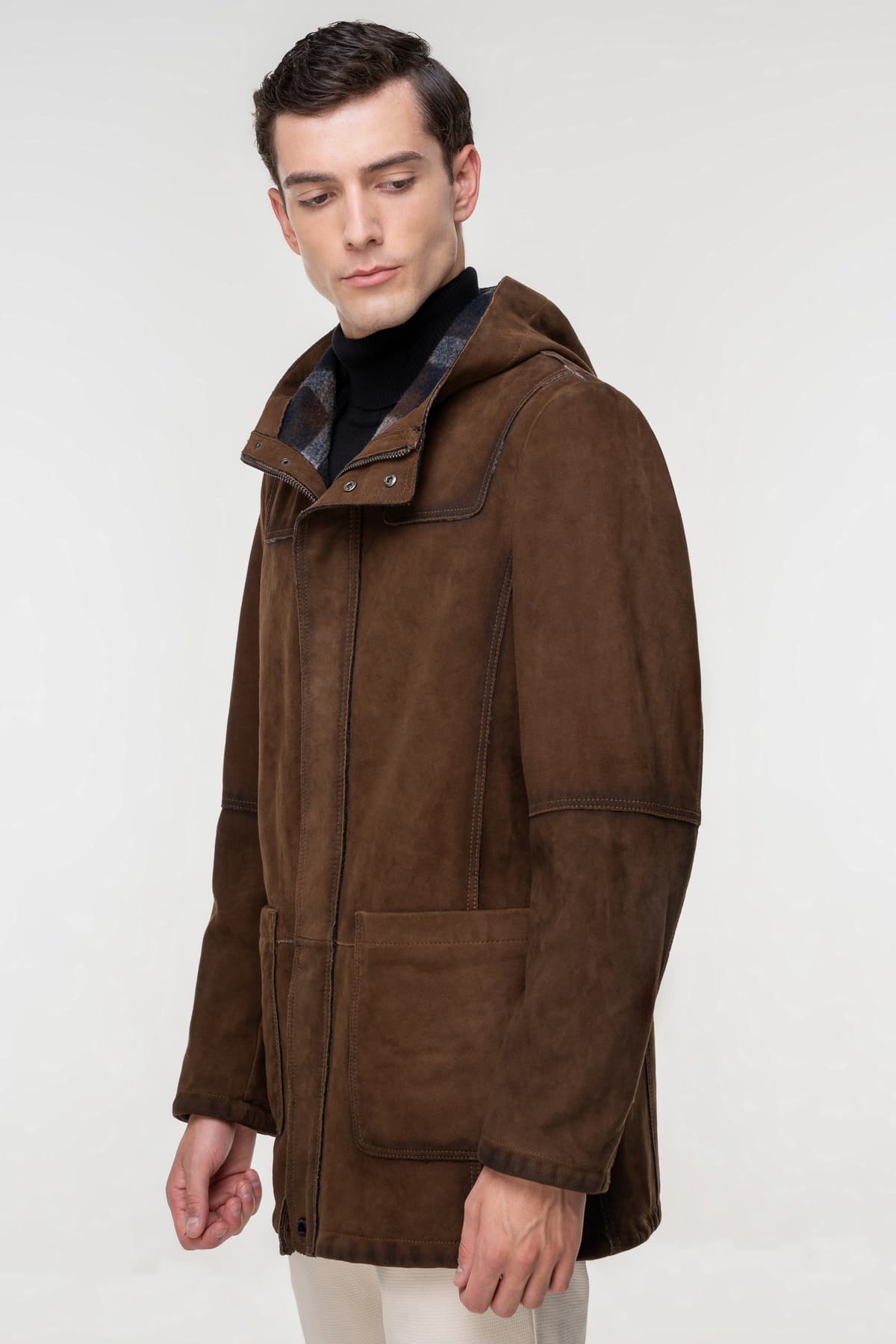 Men's Leather Jackets Milestone Brown