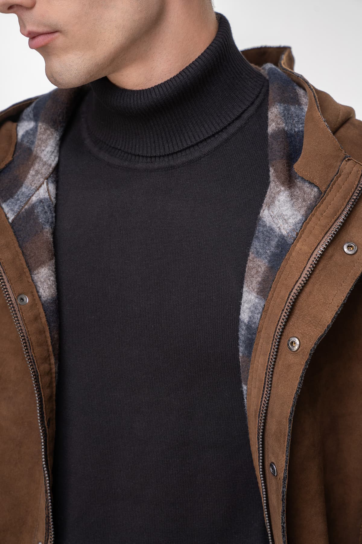 Men's Leather Jackets Milestone Brown