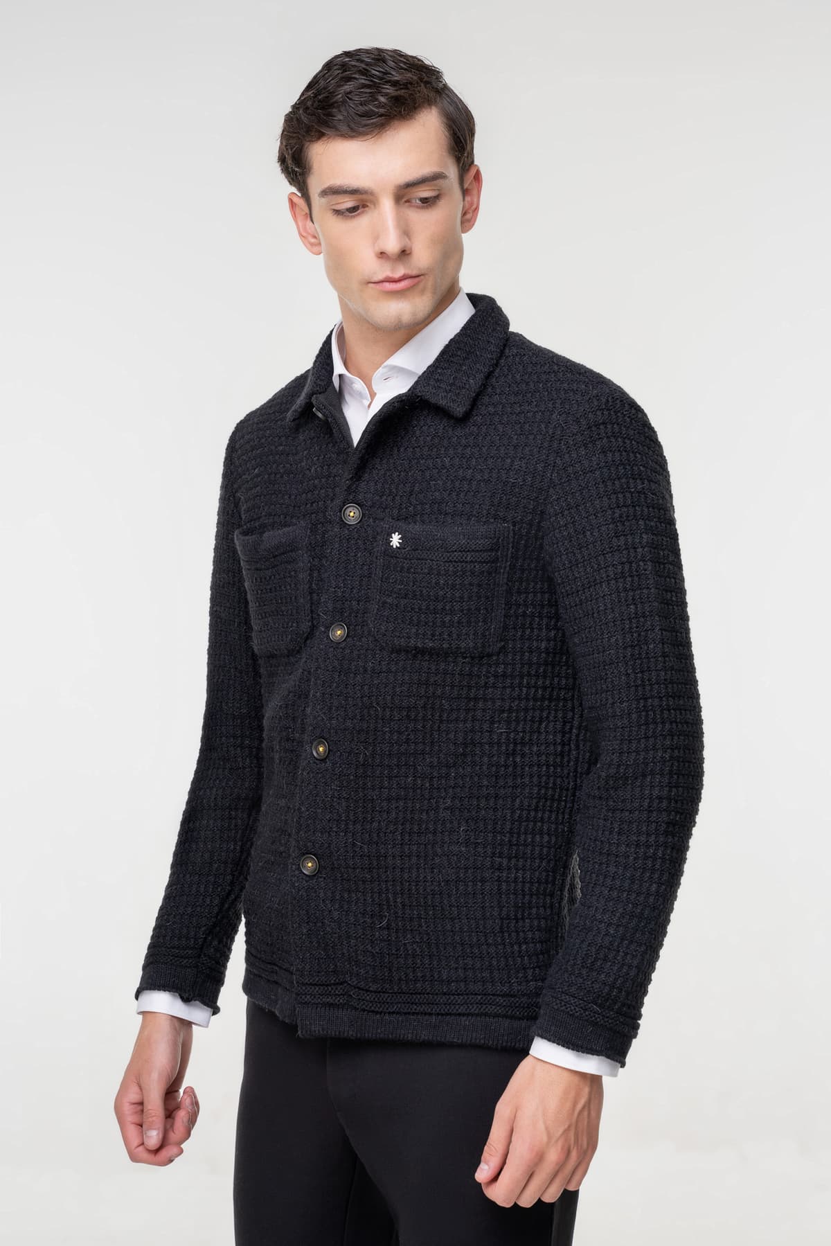 Men's Cardigans Manuel Ritz Black