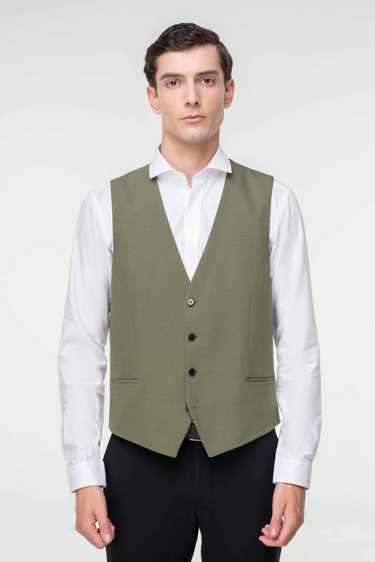 Men's Vests Hugo Green