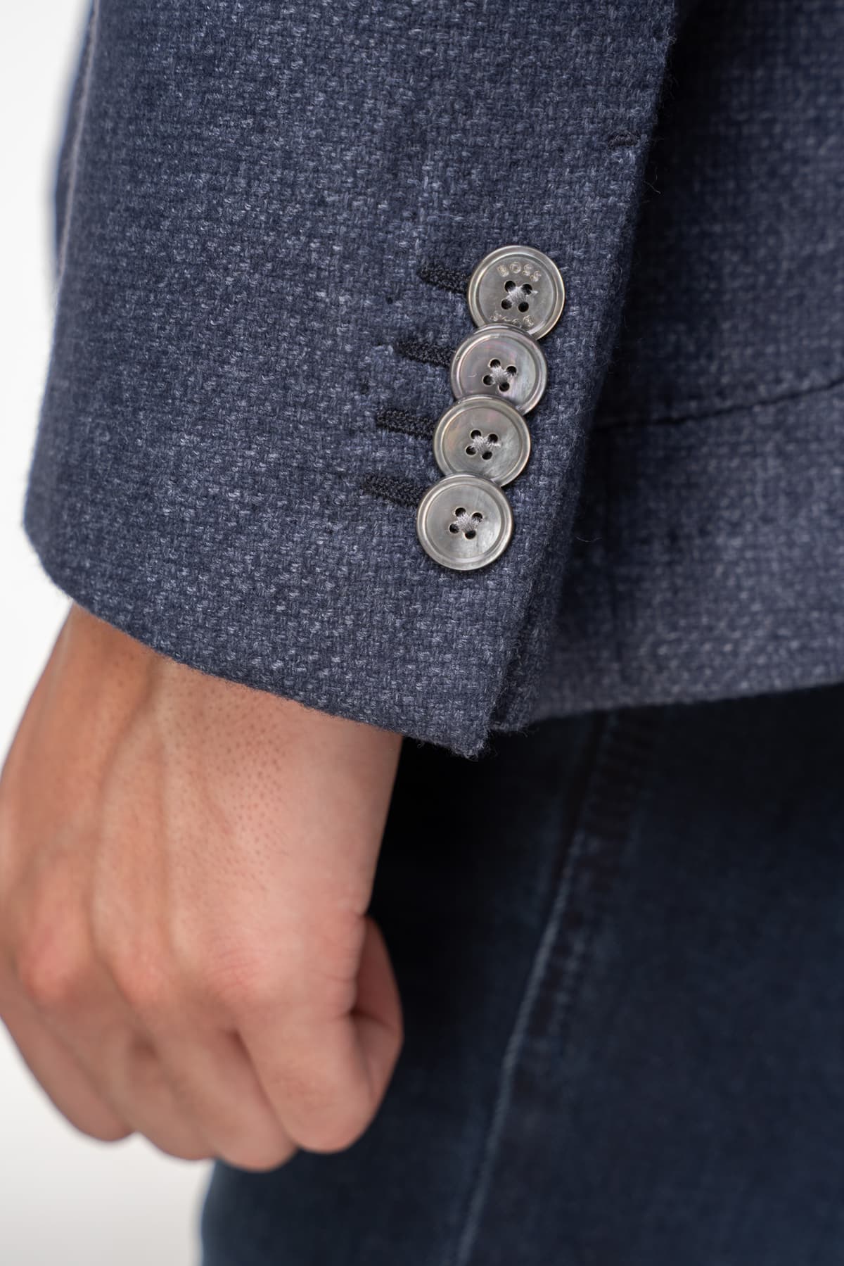 Men's Blazers Boss Blue