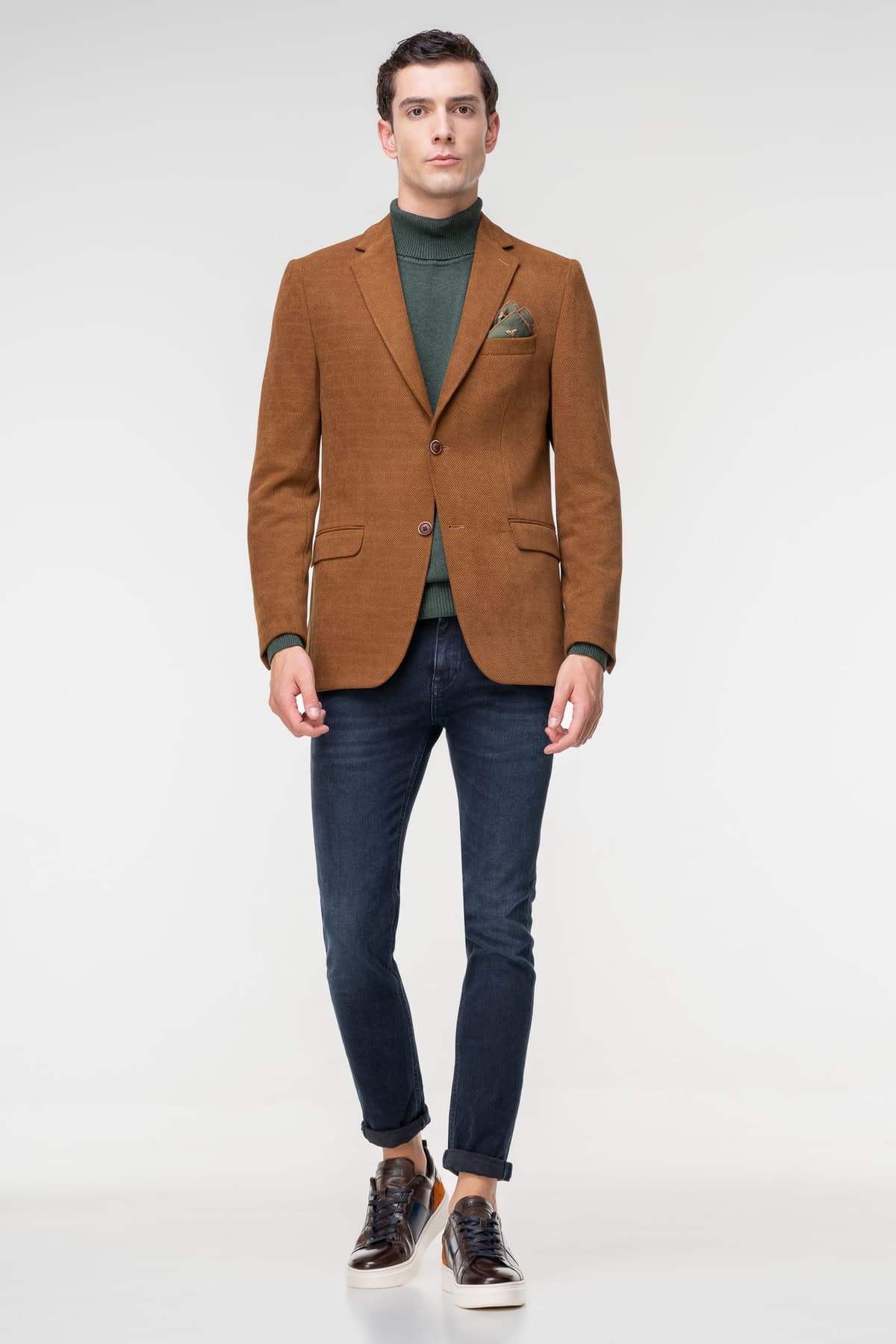 Men's Blazers Fragosto Brown