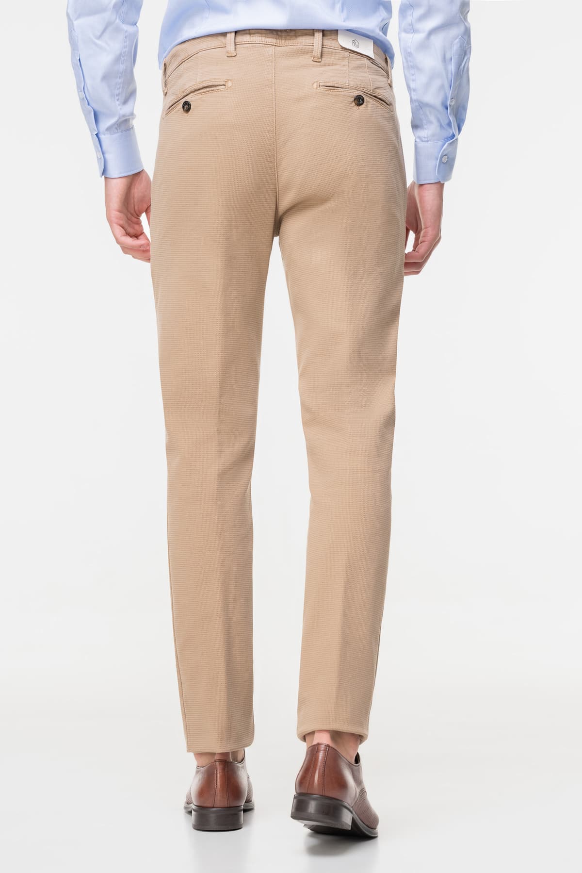 Four.ten Παντελόνι της σειράς Micro - T910 223537 00543 Tabacco