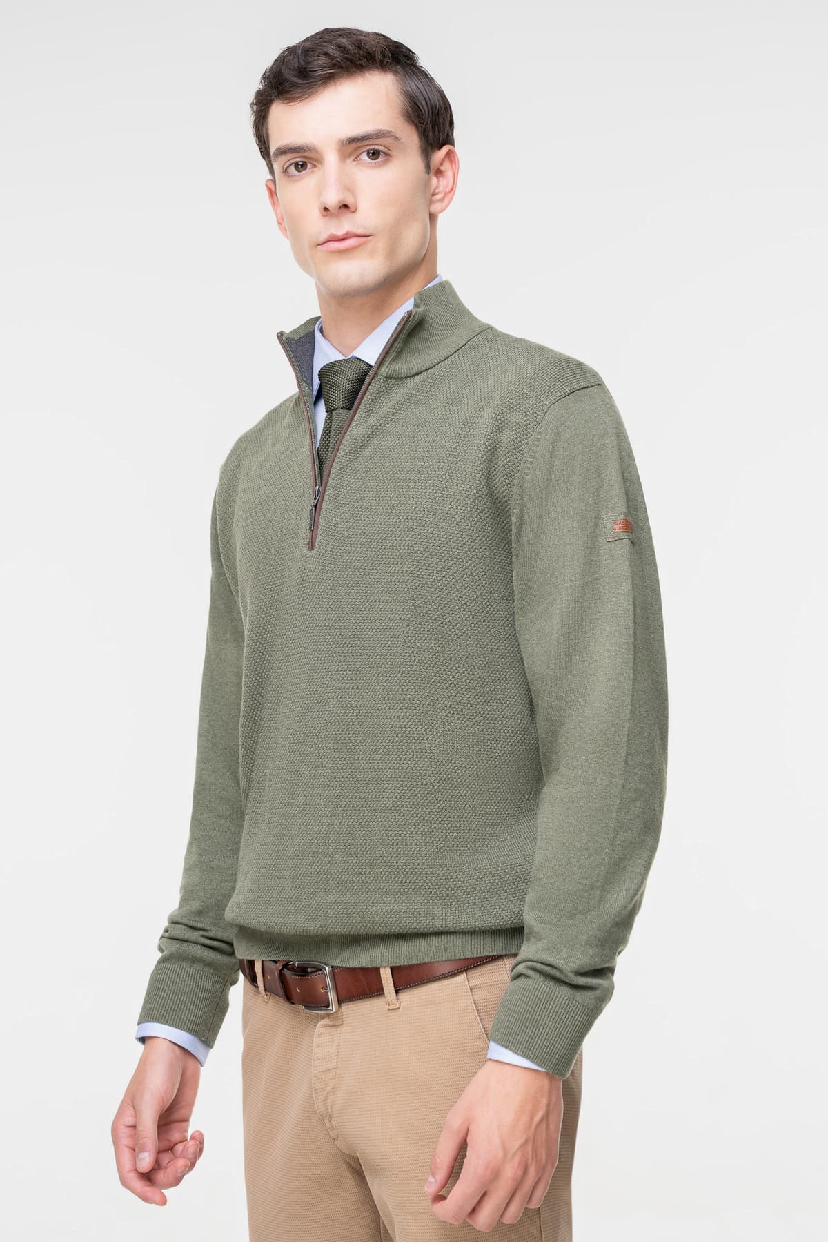 Men's Knitwear Redmond Green