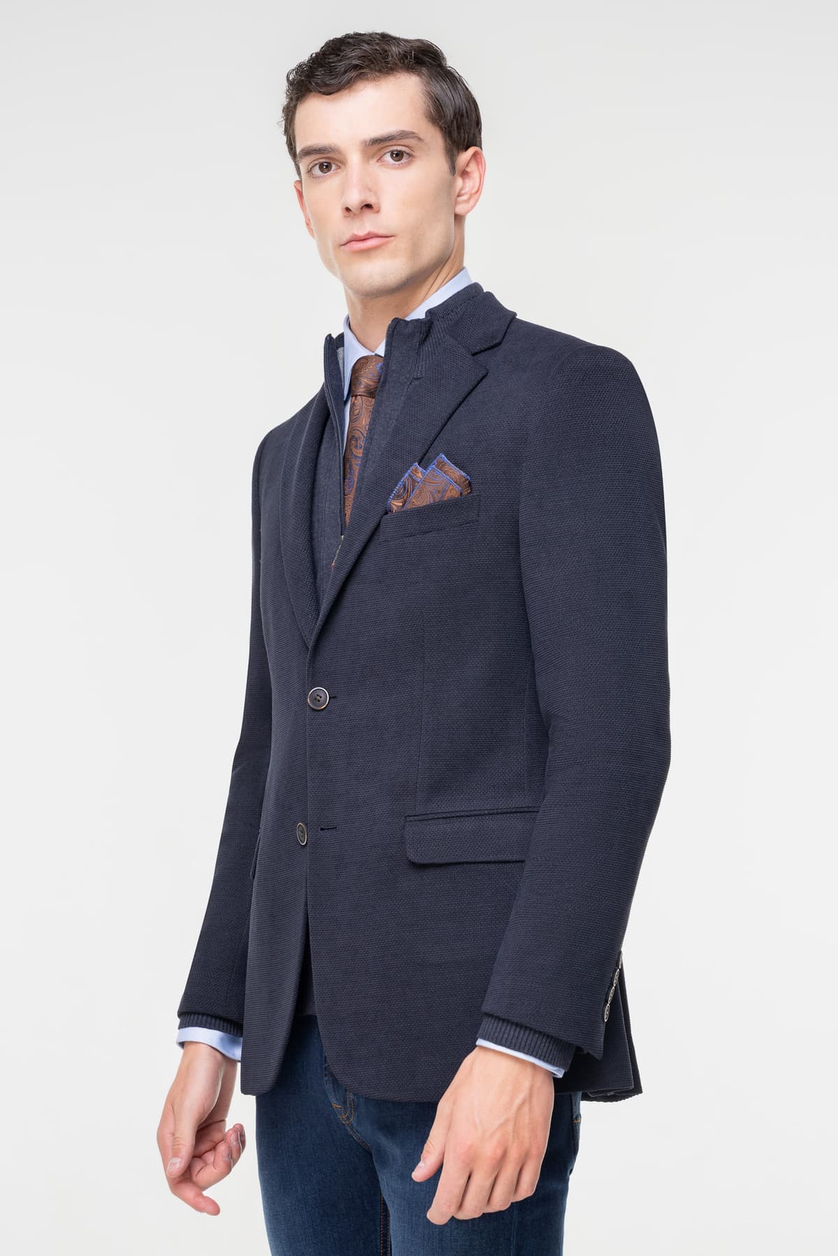 Men's Blazers Fragosto Blue