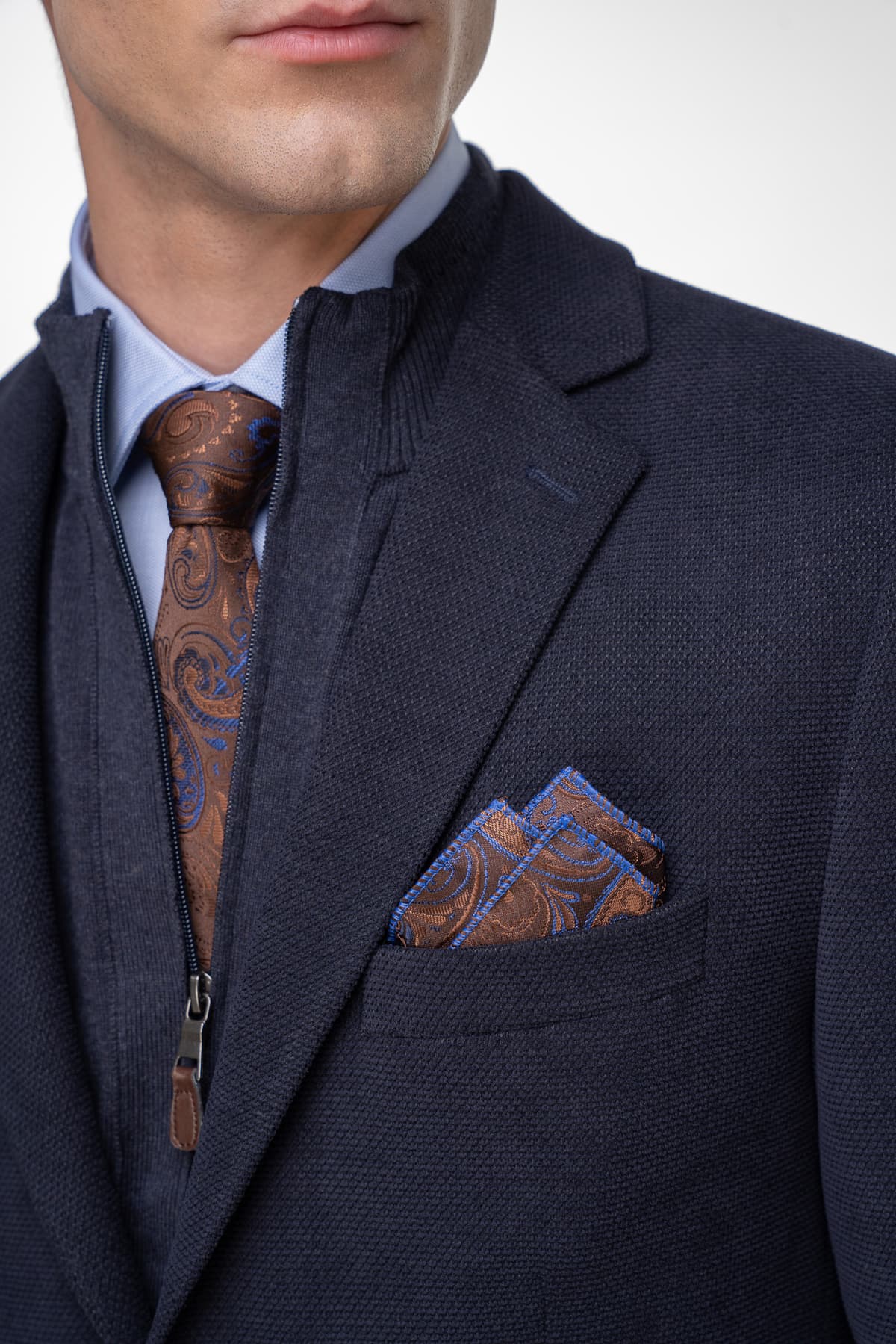 Men's Blazers Fragosto Blue