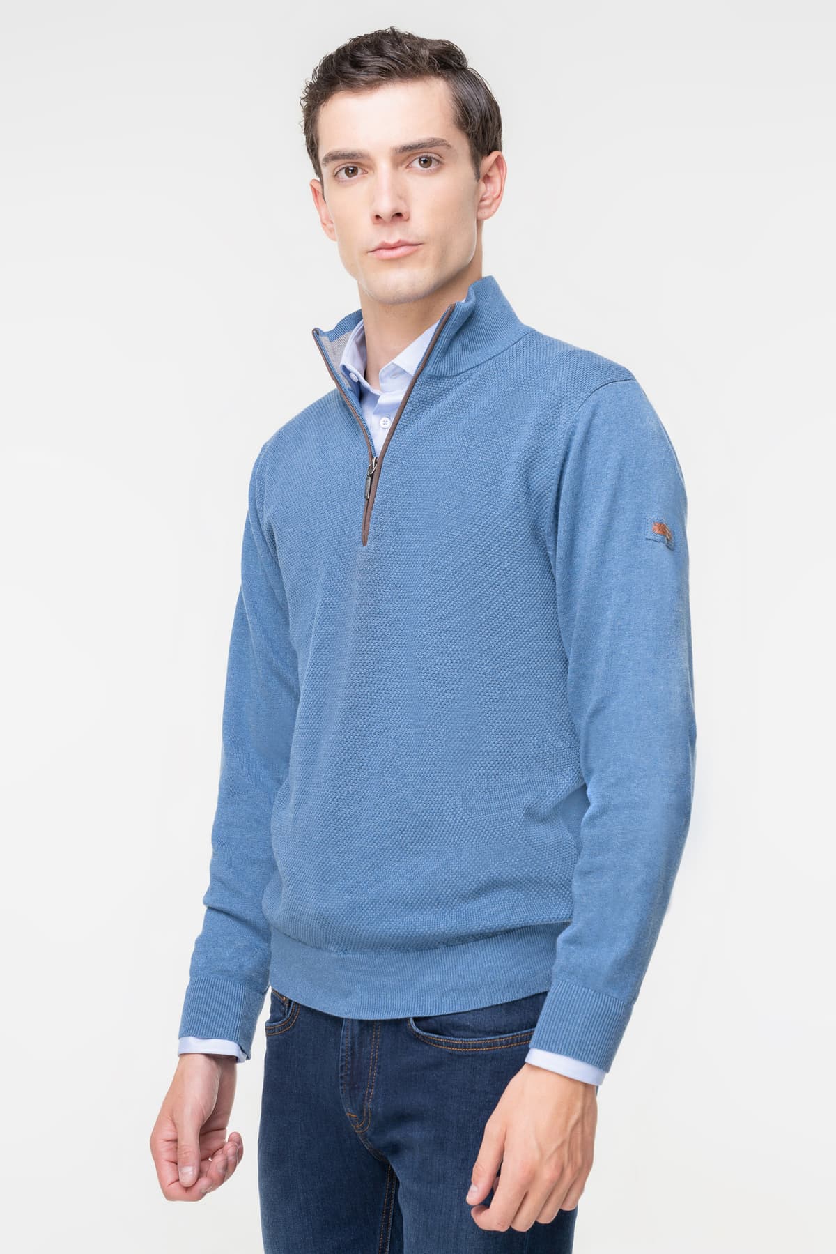 Men's Knitwear Redmond Blue