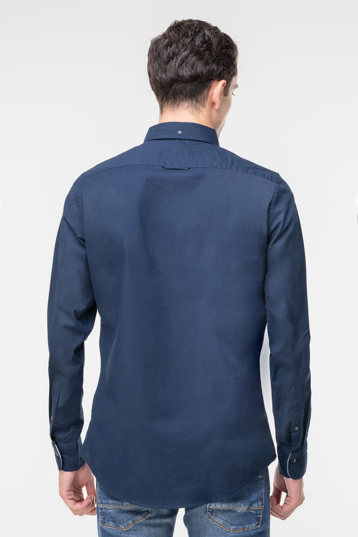 Men's Shirts Gant Blue