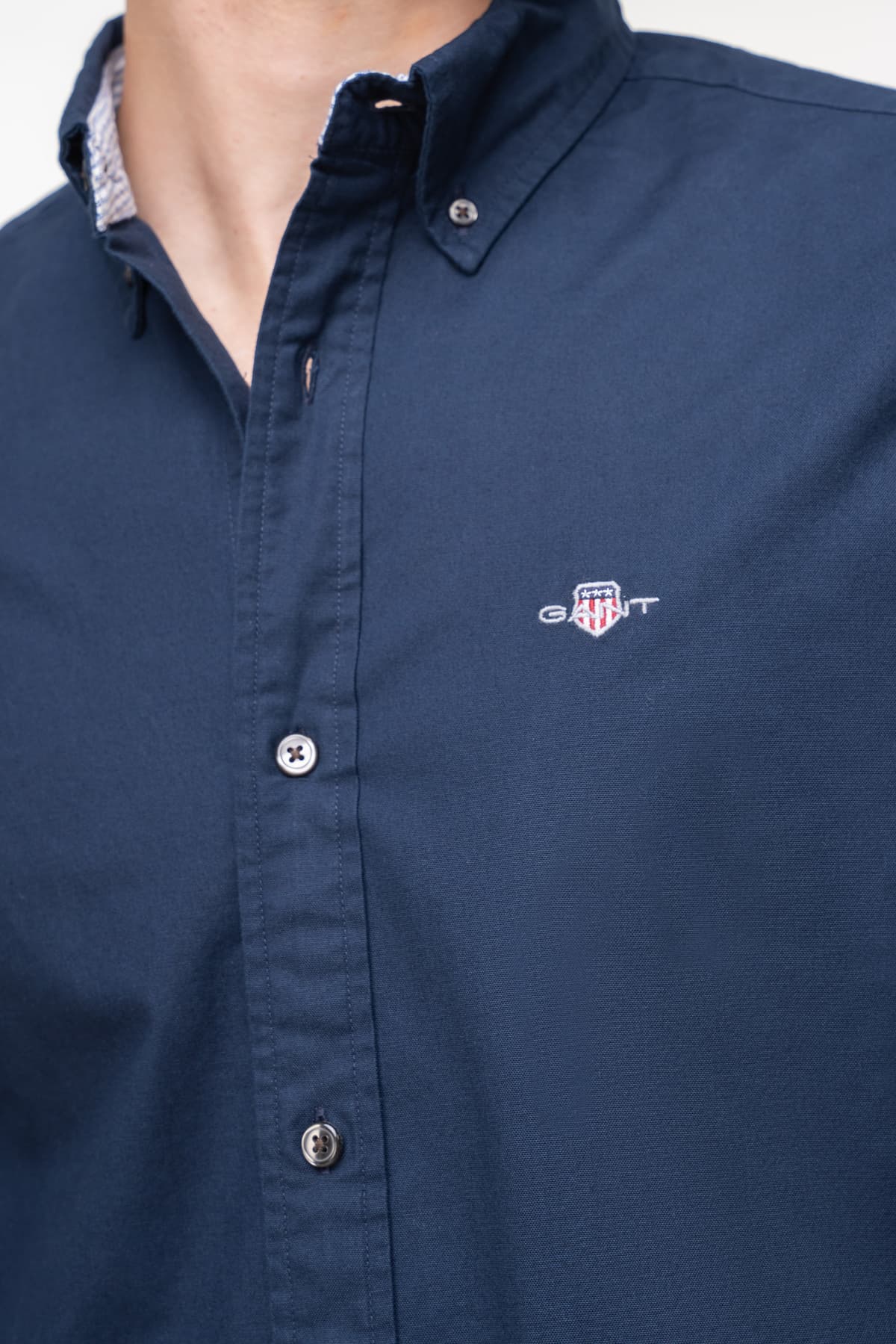 Men's Shirts Gant Blue