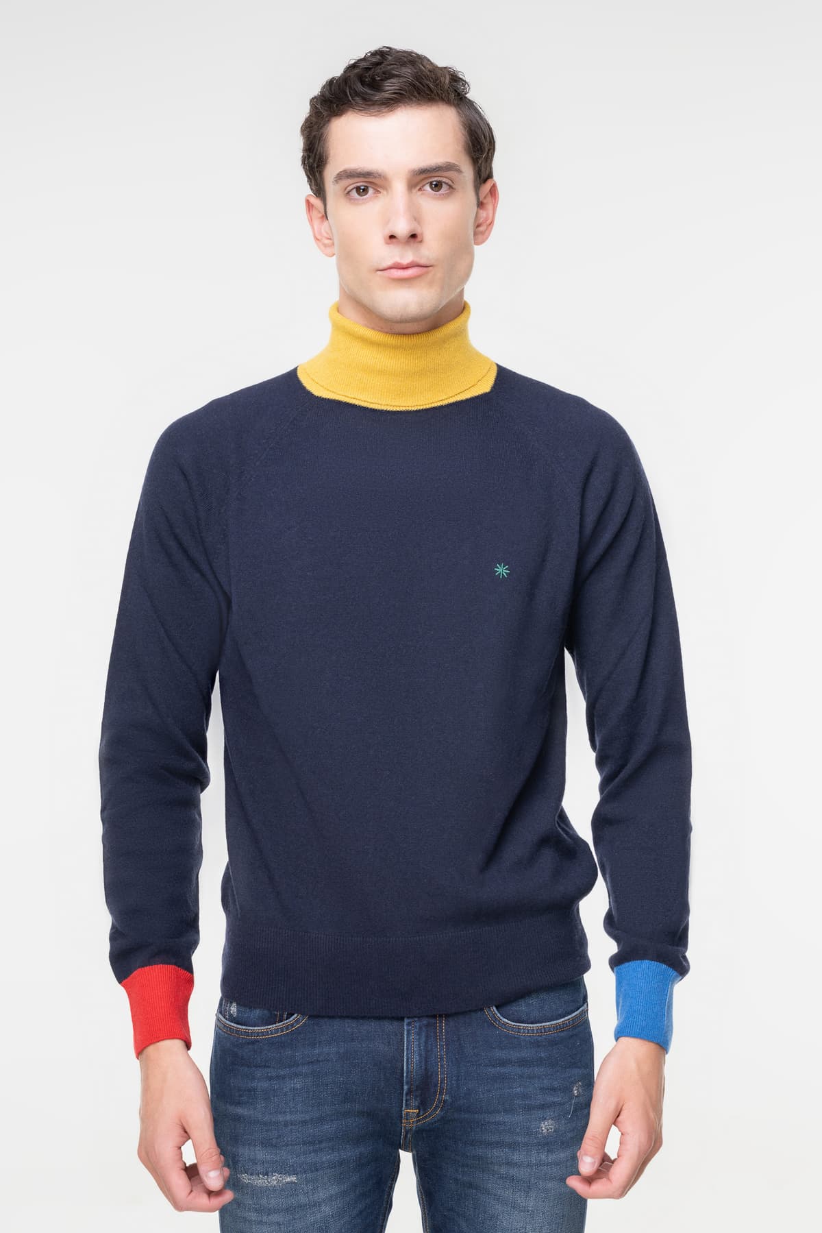 Men's Knitwear Manuel Ritz Blue