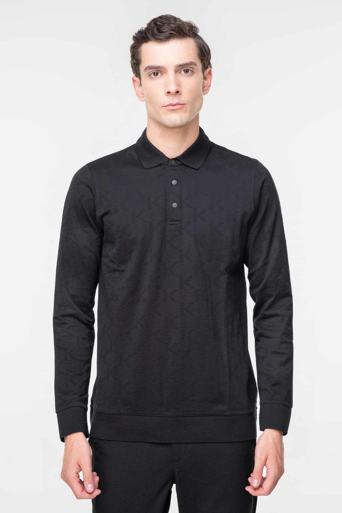 Men's Polo Shirts Karl Lagerfeld Black