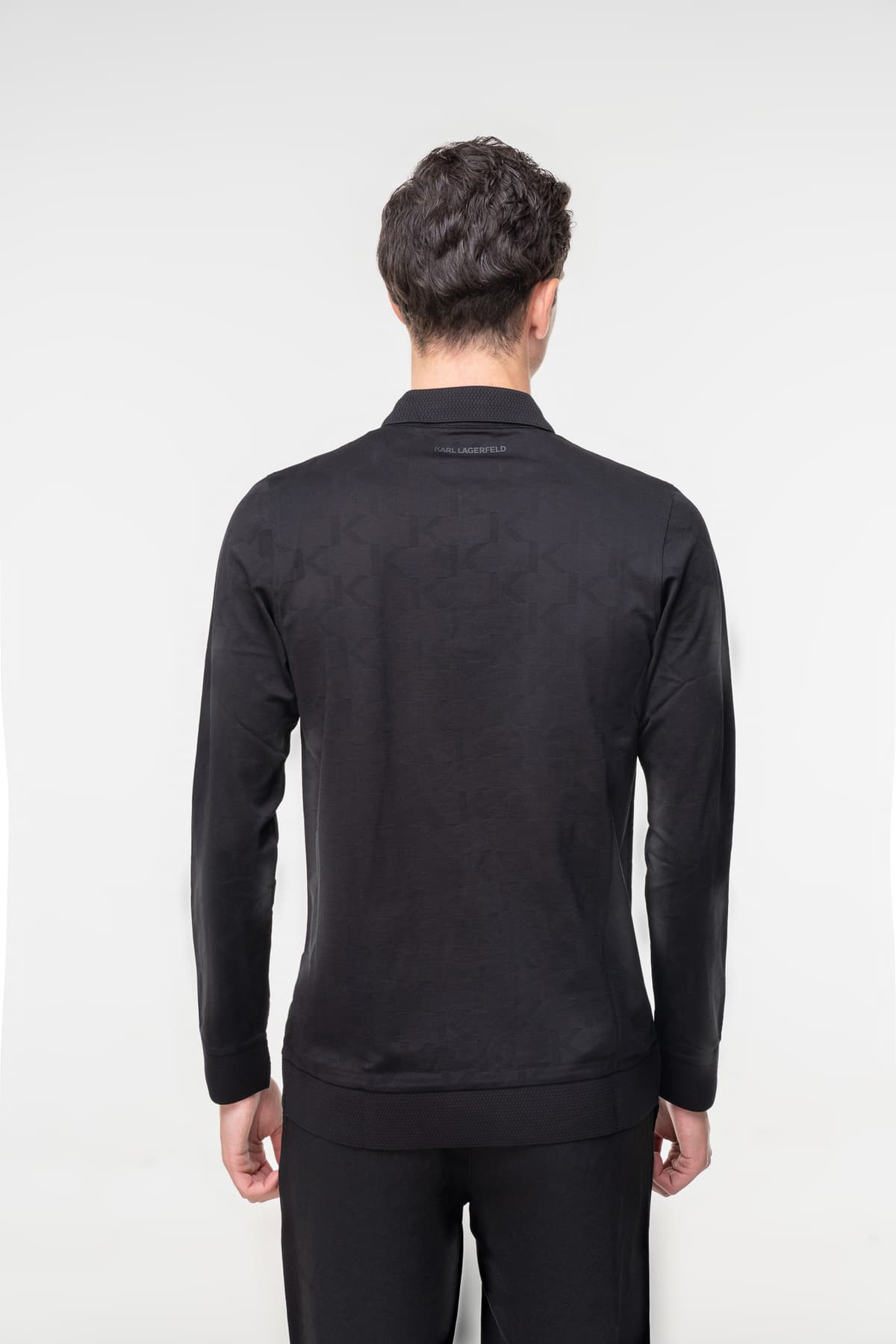 Men's Polo Shirts Karl Lagerfeld Black