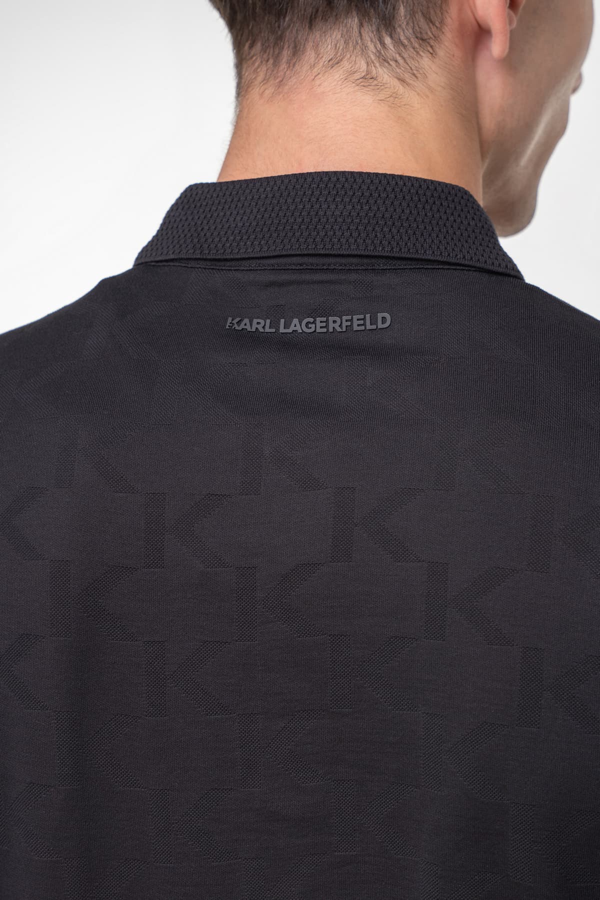 Men's Polo Shirts Karl Lagerfeld Black