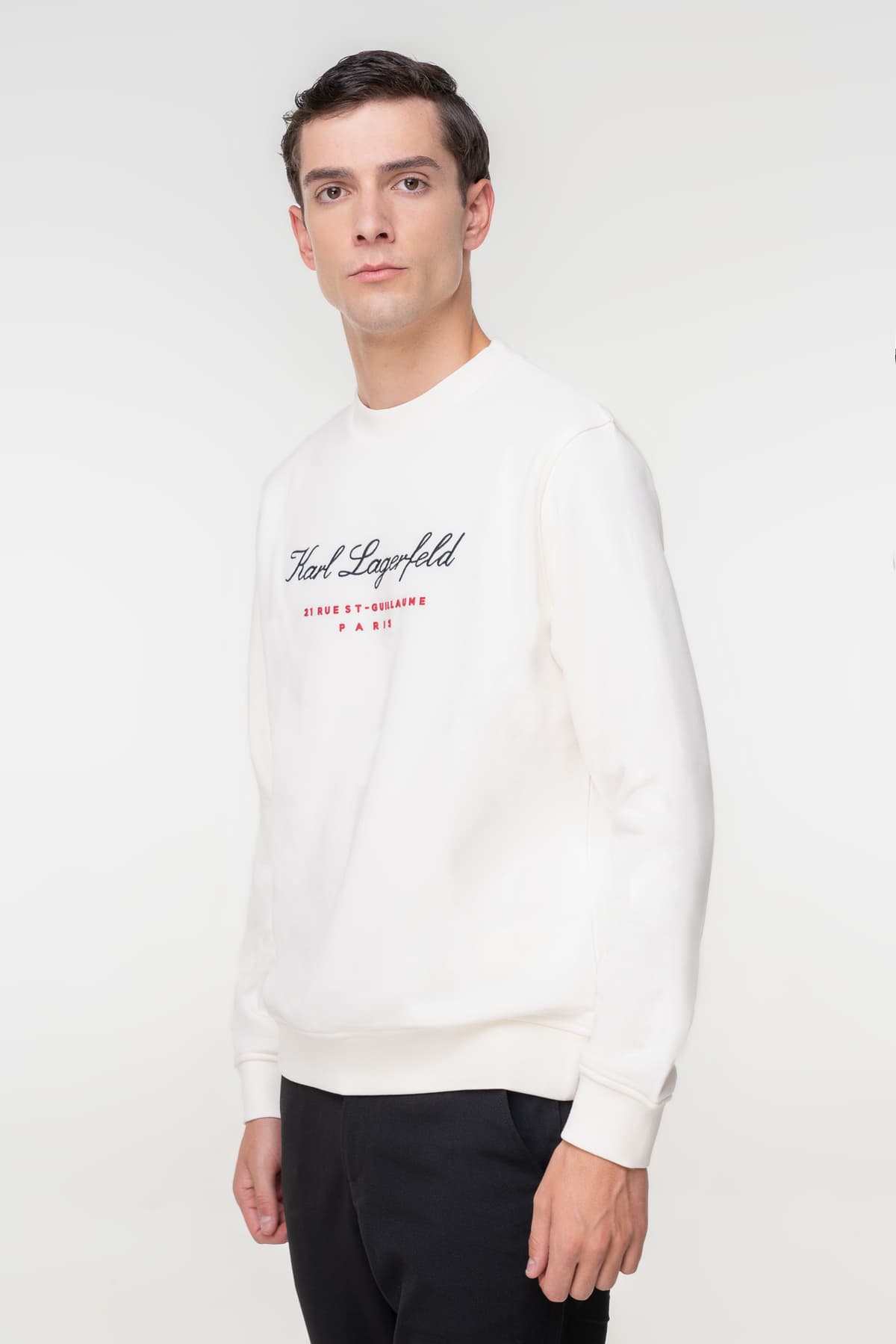 Men's Sweatshirts Karl Lagerfeld Ecru