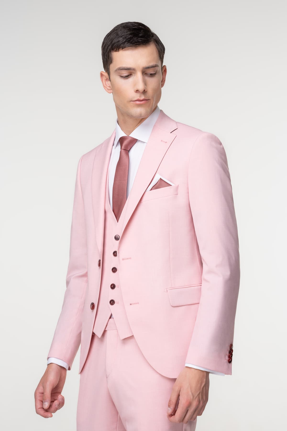 Men's Suits Fragosto Pink