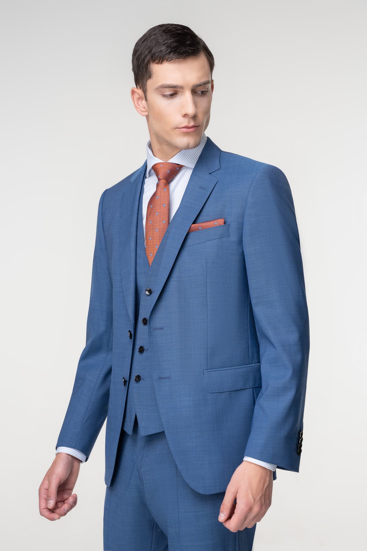 Men's Suits Boss Blue