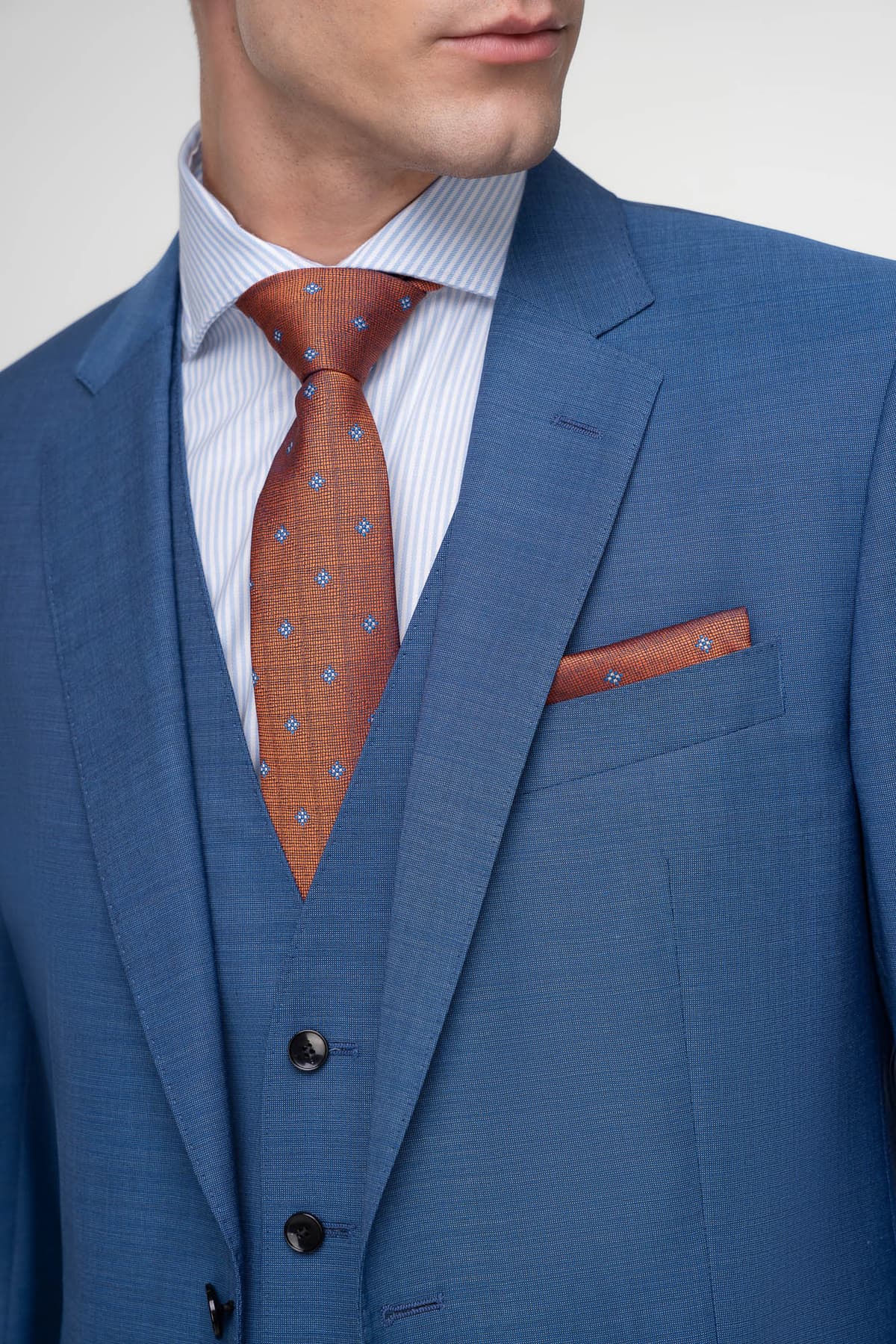 Men's Suits Boss Blue