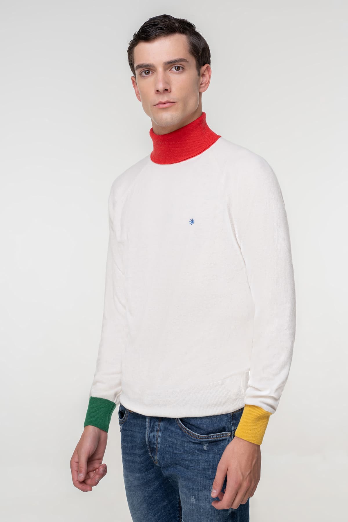 Men's Knitwear Manuel Ritz Ecru